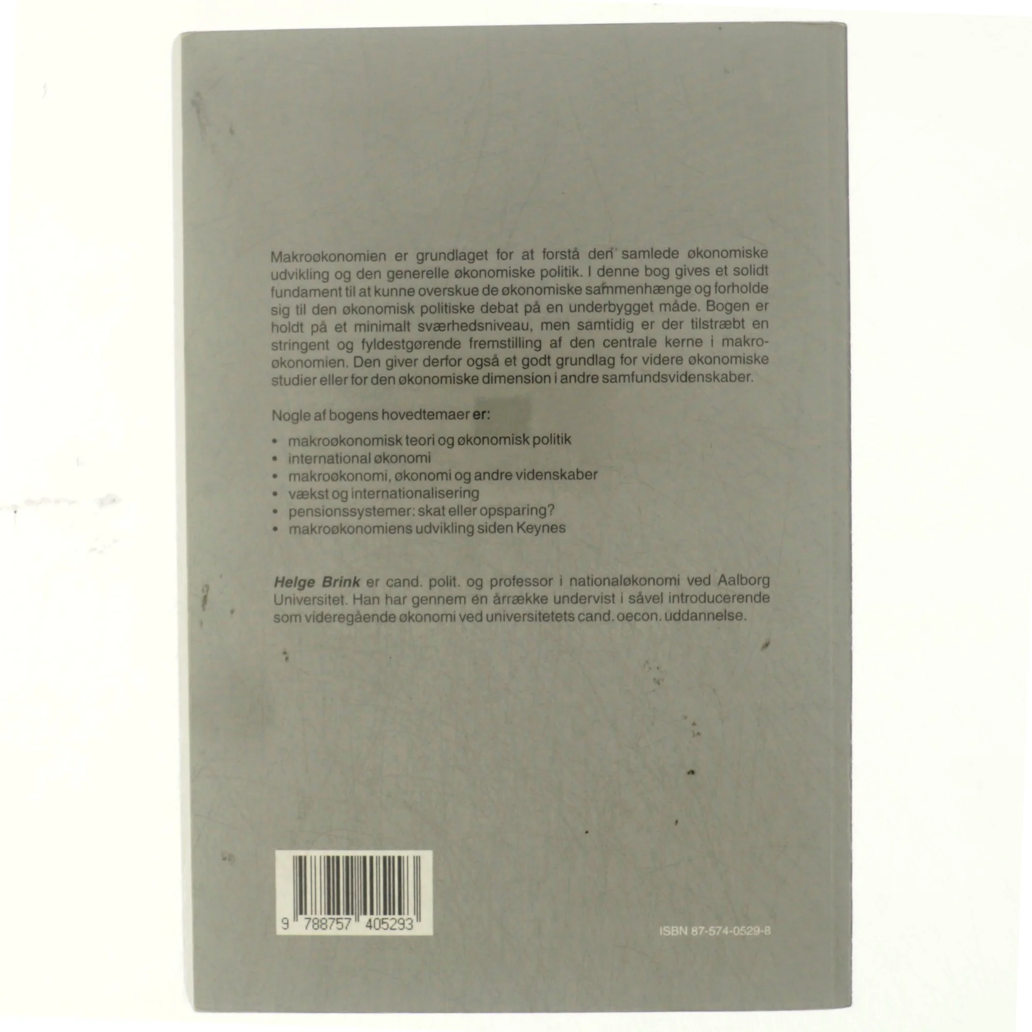 Makroøkonomi af Helge Brink (Bog)