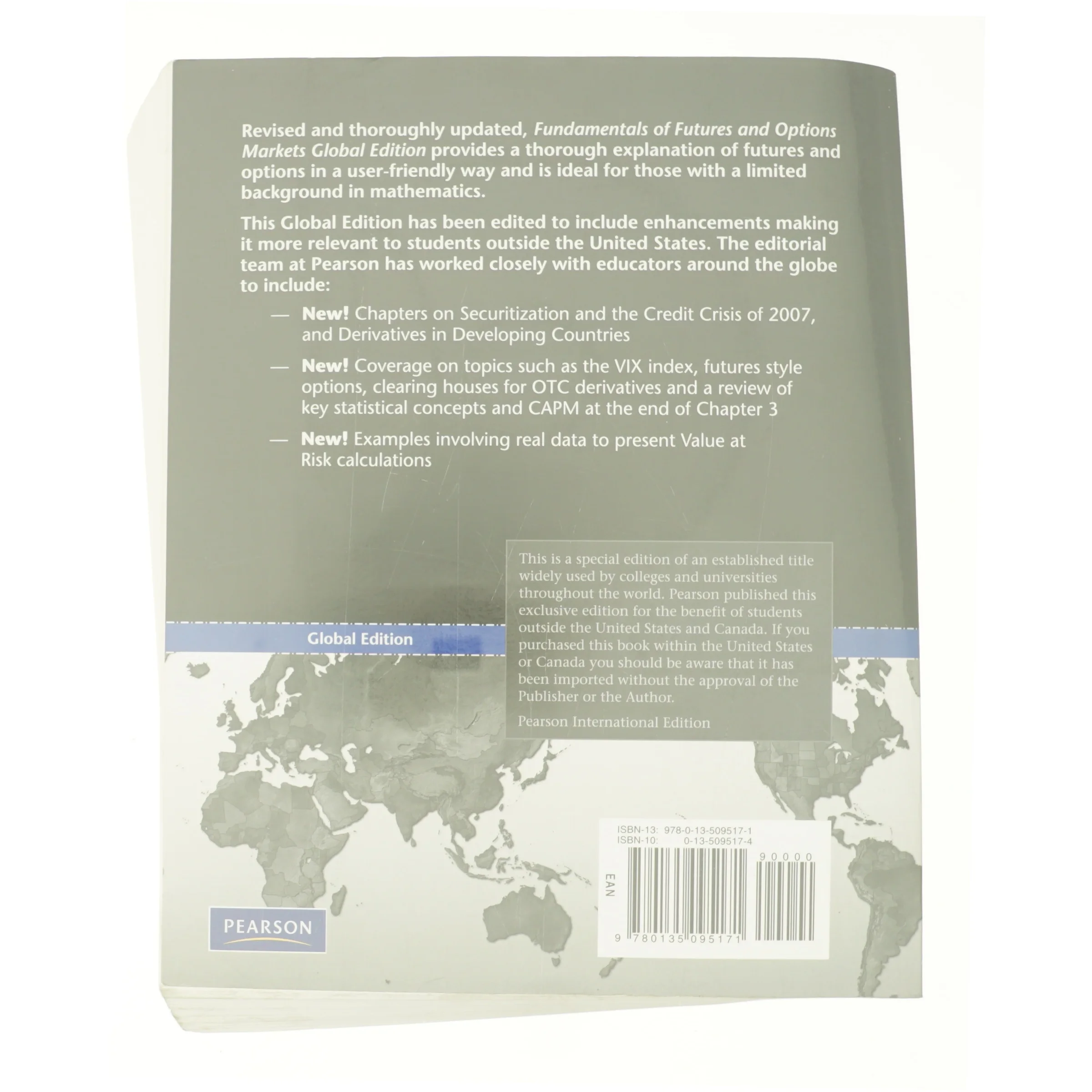 Fundamentals of Futures and Options Market : Global Edition 7 af John C. Hull (Bog)