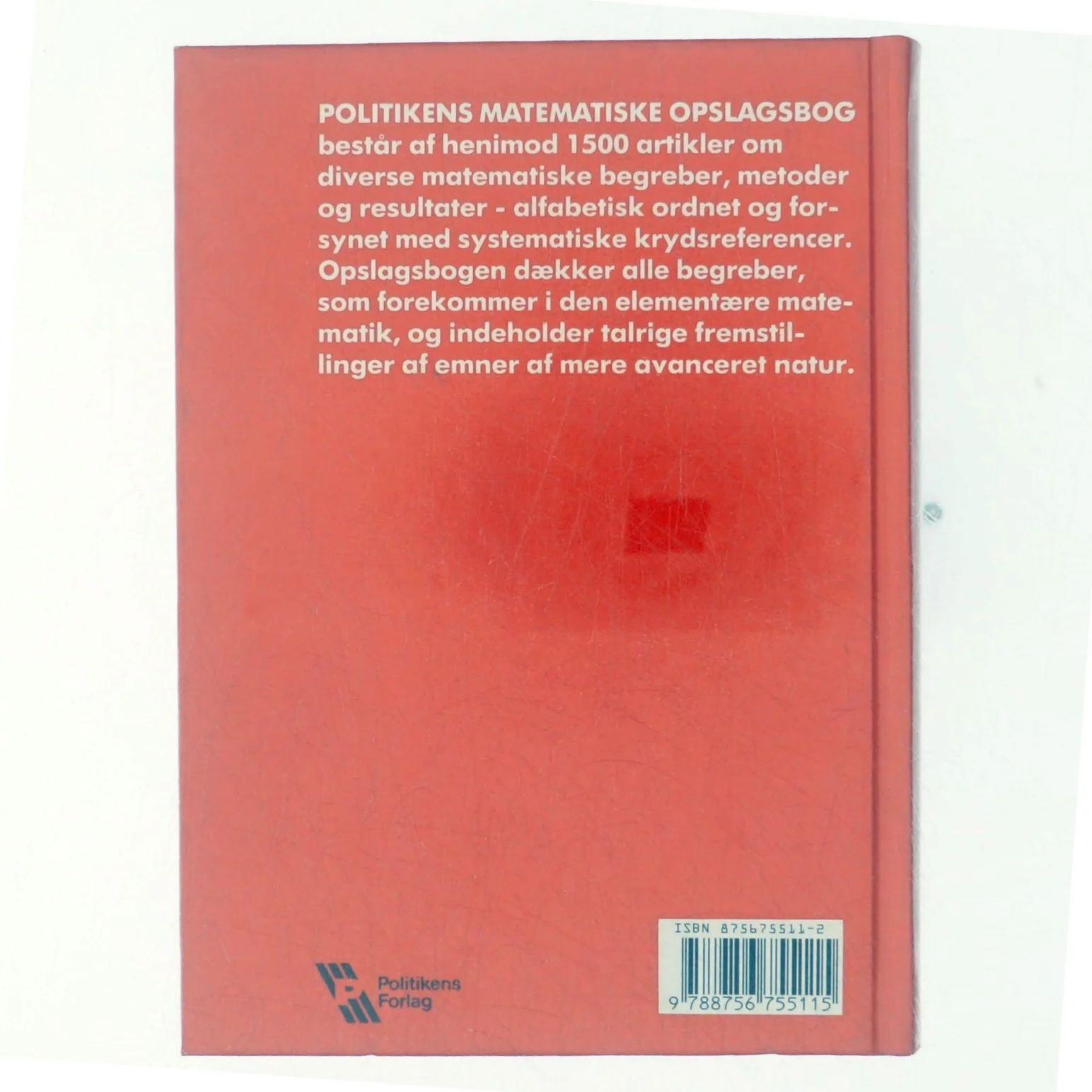 Matematisk opslagsbog af William Karush (Bog)