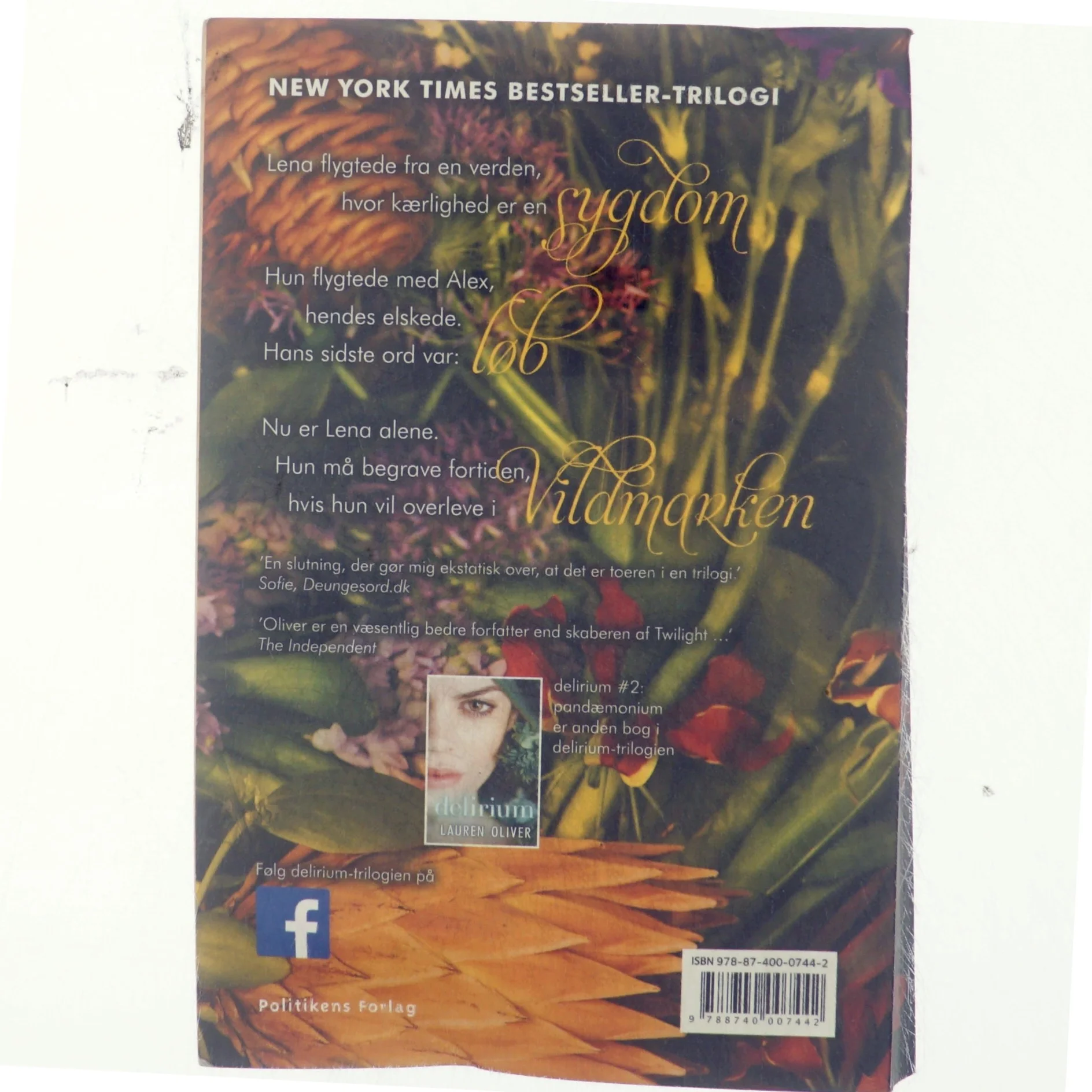 Pandæmonium af Lauren Oliver (Bog)