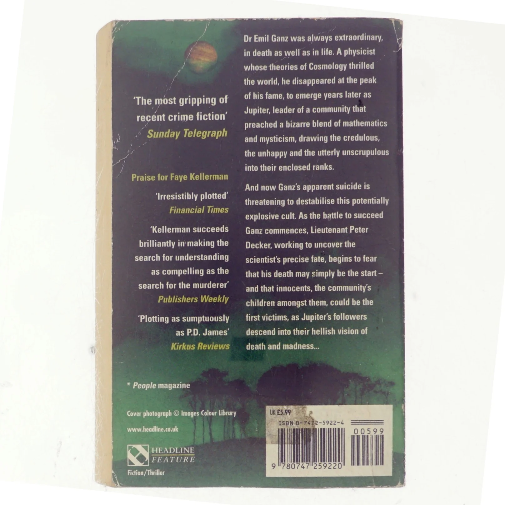 Jupiter's bones af Faye Kellerman (Bog)