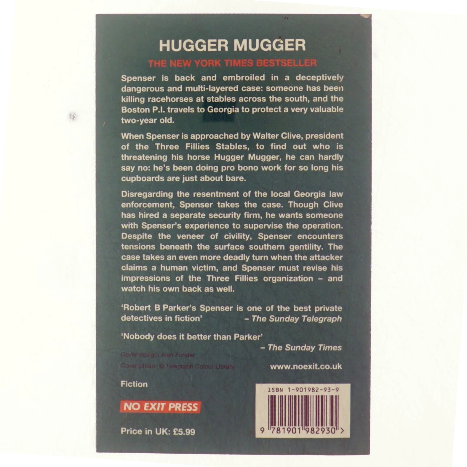 Hugger Mugger af Robert B. Parker (Bog)