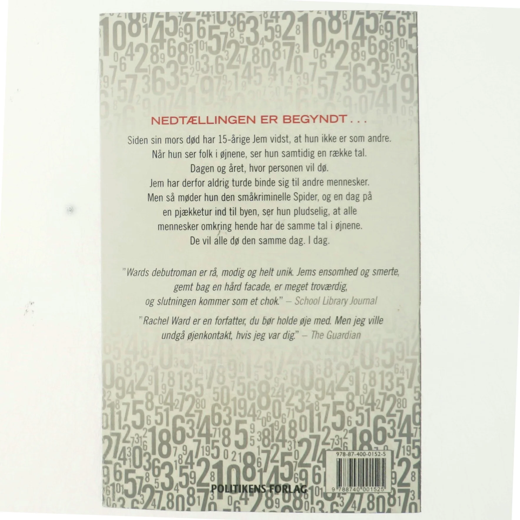 Døden i dine øjne af Rachel Ward (Bog)