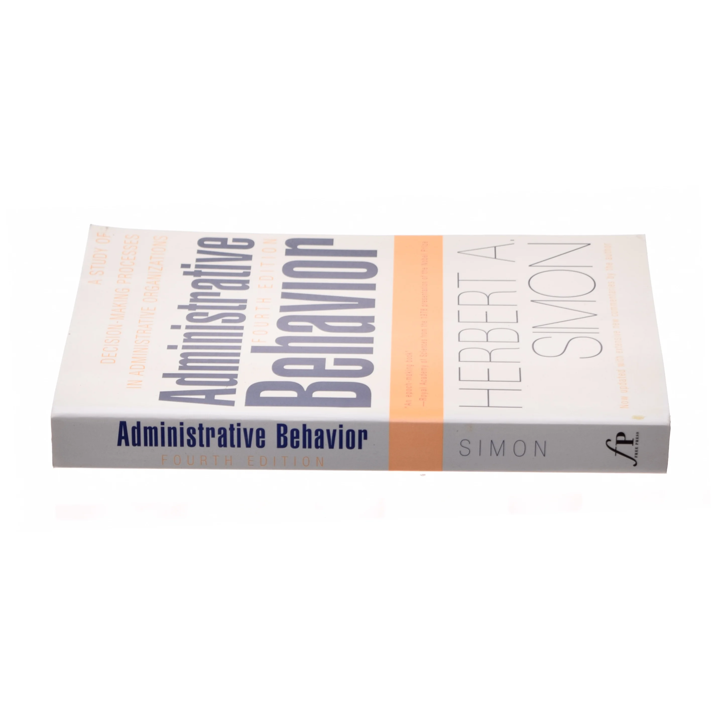 Administrative Behavior af Herbert A. Simon (Bog)