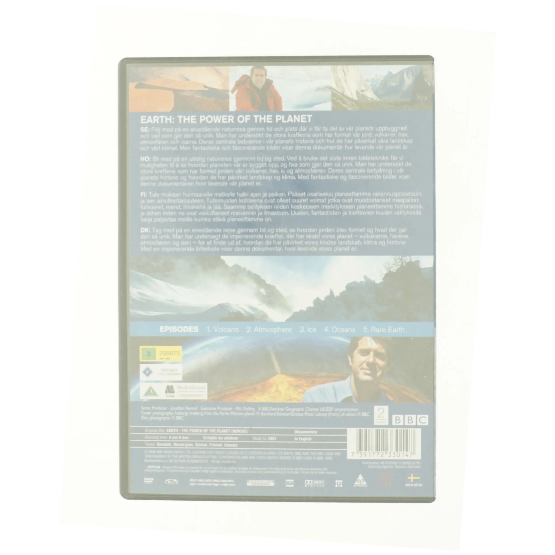 Earth The power of the planet fra DVD