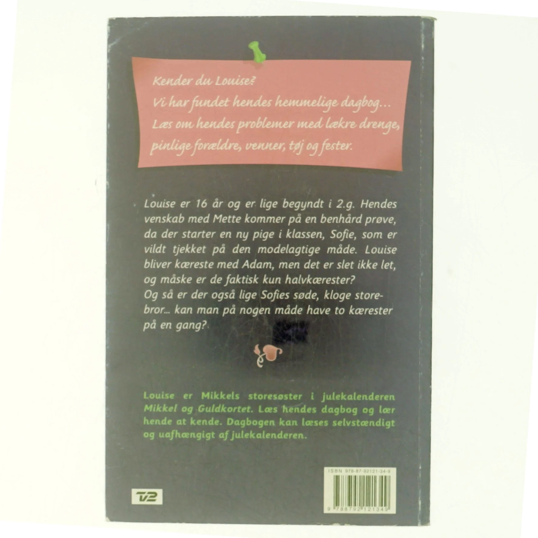 Louises dagbog : L for Louise af Rikke Dyrhave Nissen (Bog)