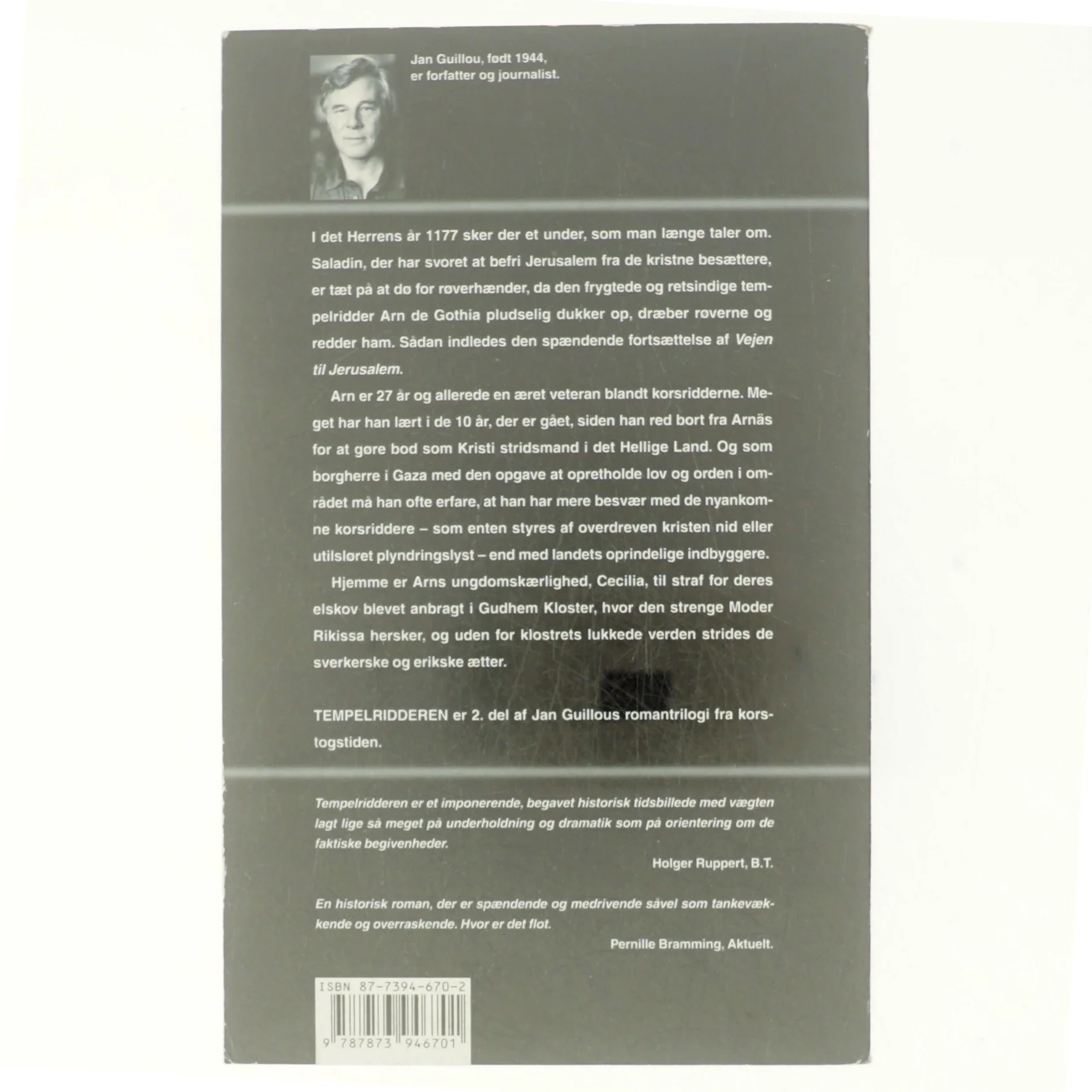 Tempelridderen af Jan Guillou (Bog)