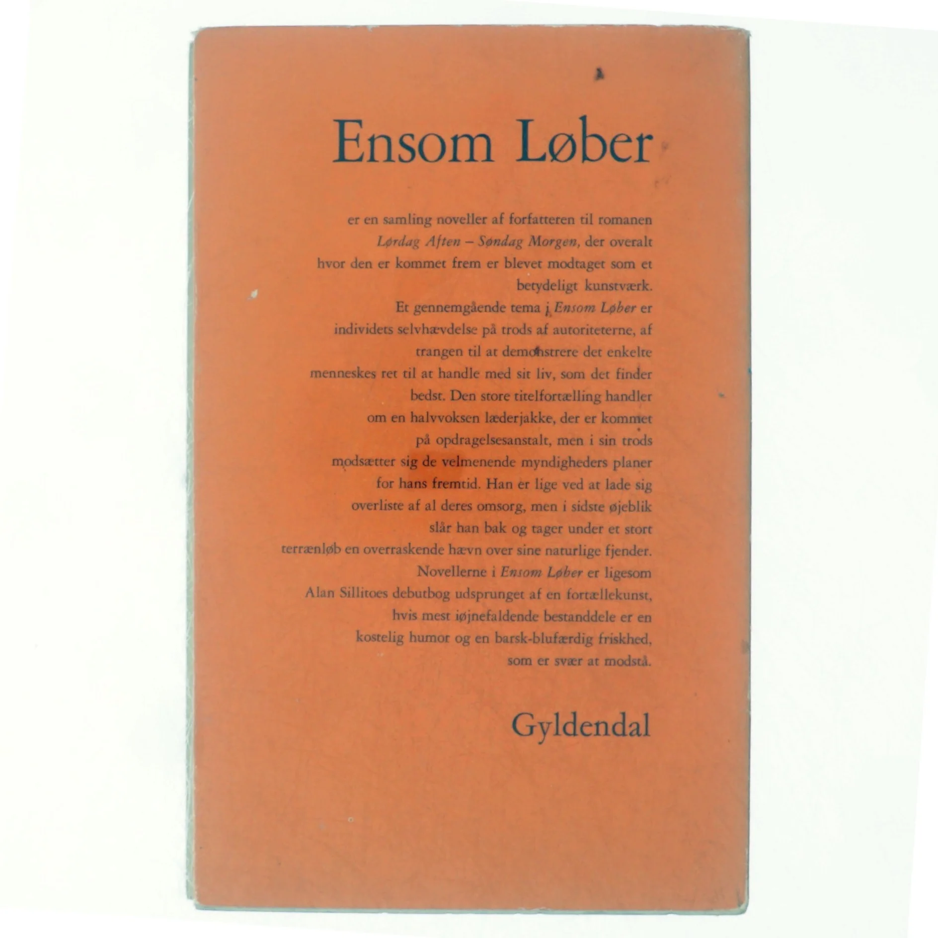 Ensom løber af Alan Sillitoe