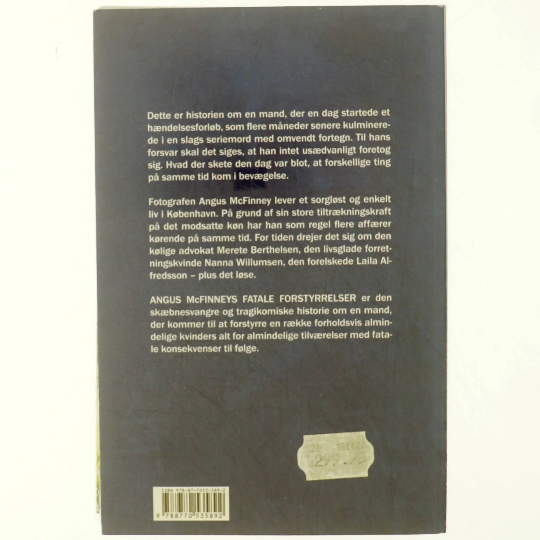 Angus McFinneys fatale forstyrrelser af Keld Conradsen (Bog)