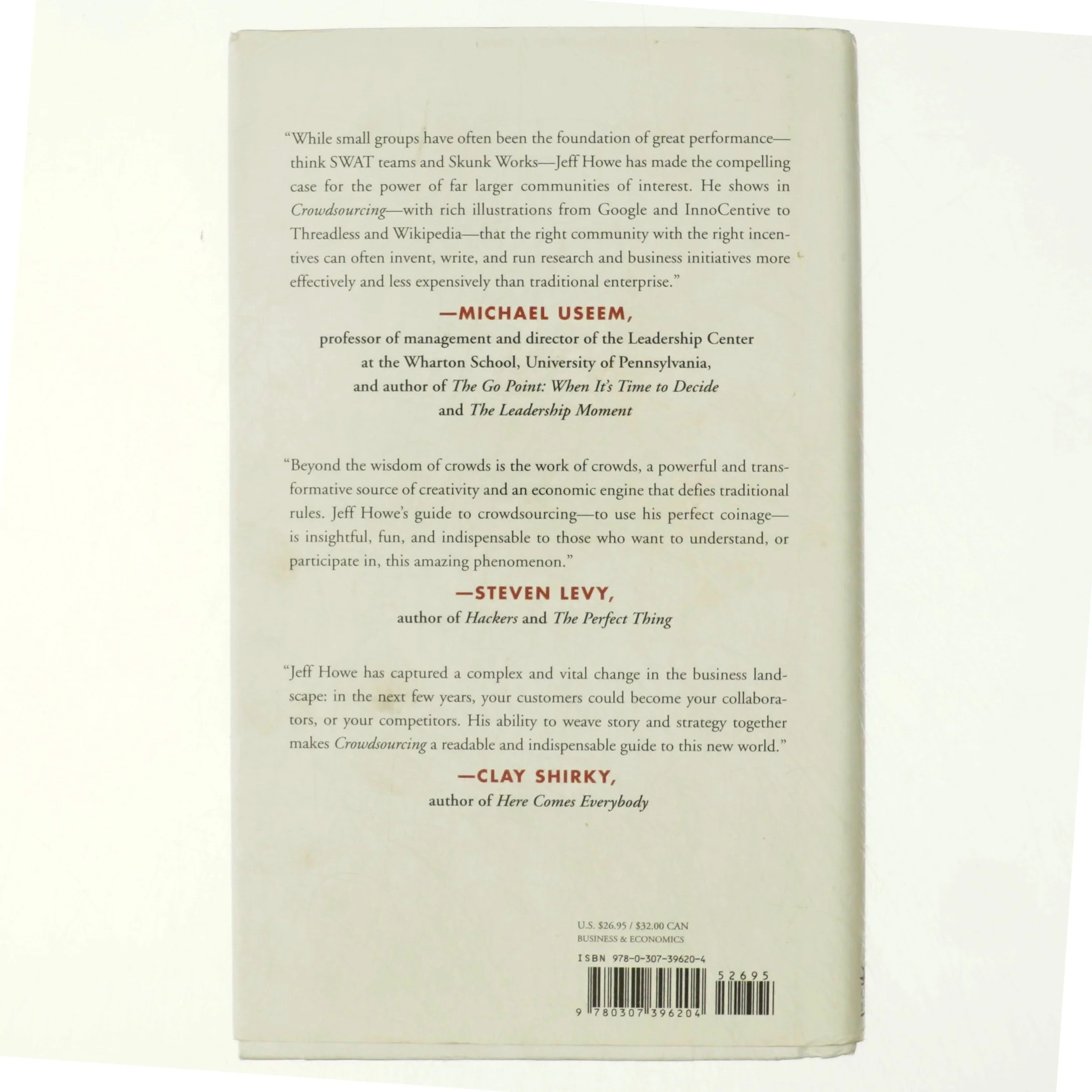 Crowdsourcing af Jeff Howe (Bog)