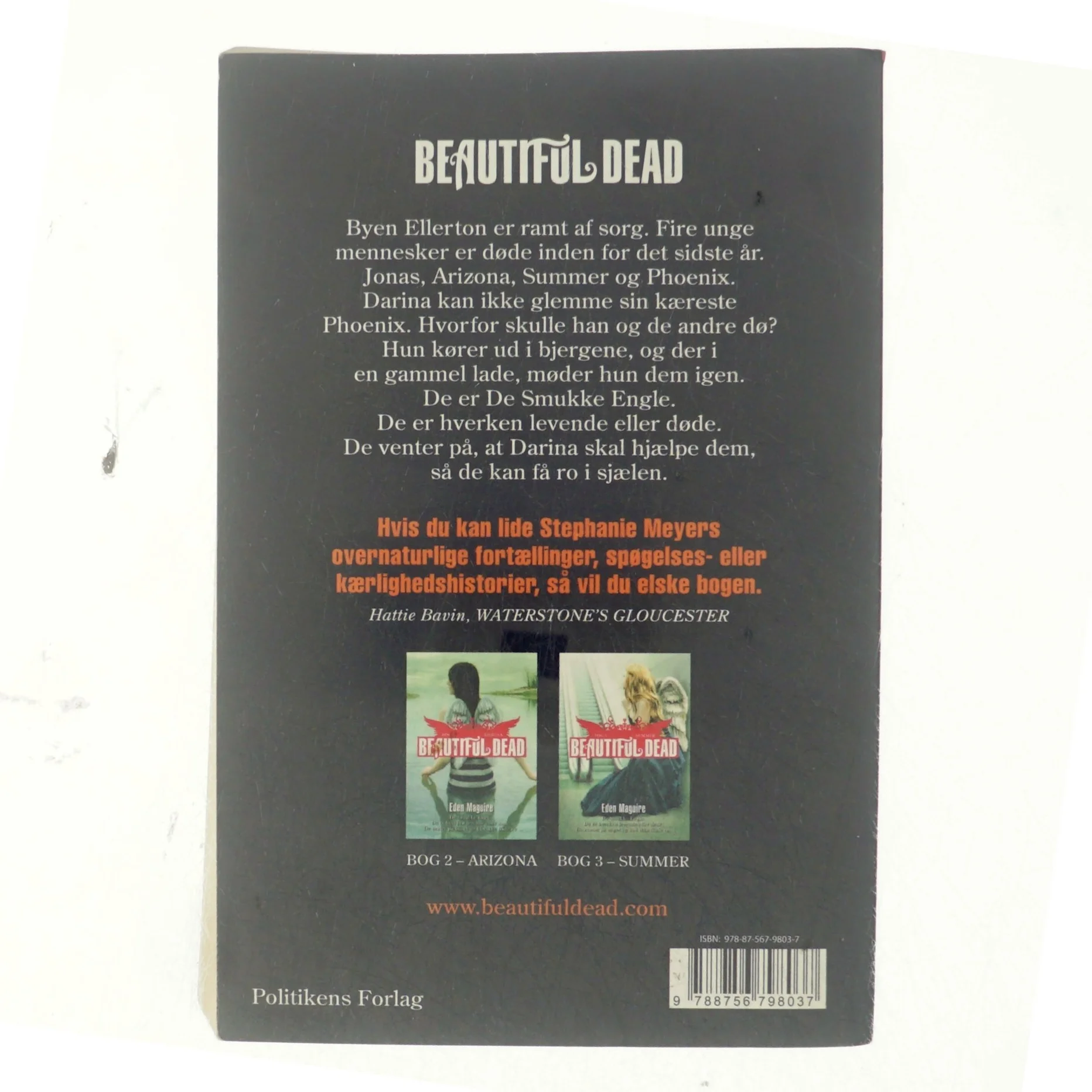 Beautiful dead. Bog 1, Jonas af Eden Maguire (Bog)