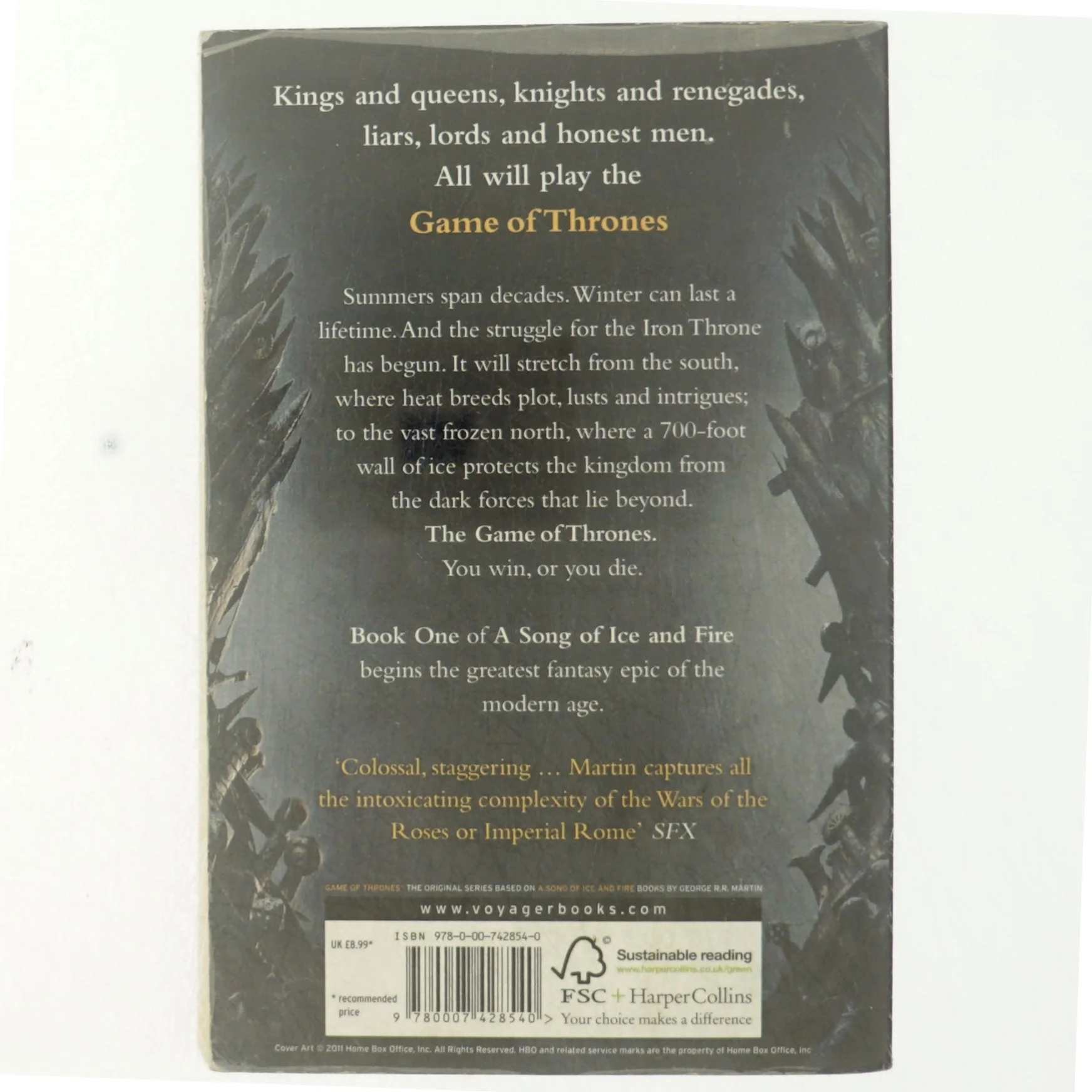 A Game of Thrones by George R. R. Martin af George R. R. Martin (Bog)