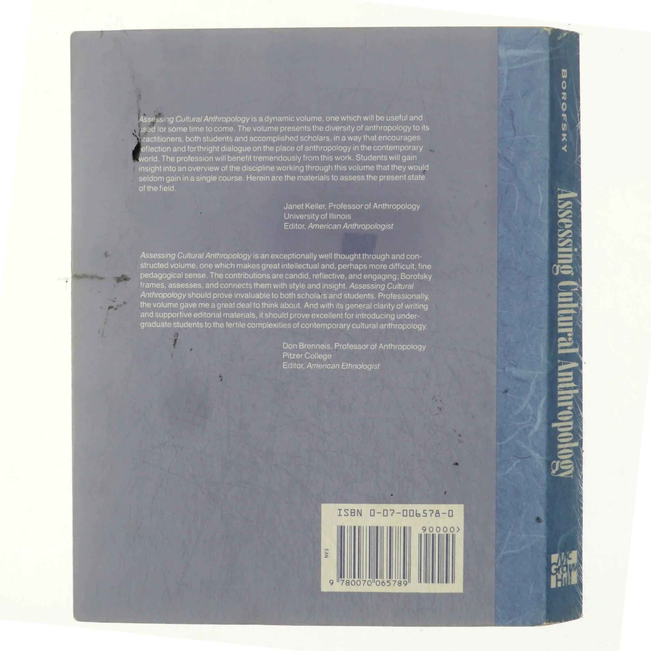 Assessing cultural anthropology af Robert Borofsky (Bog)