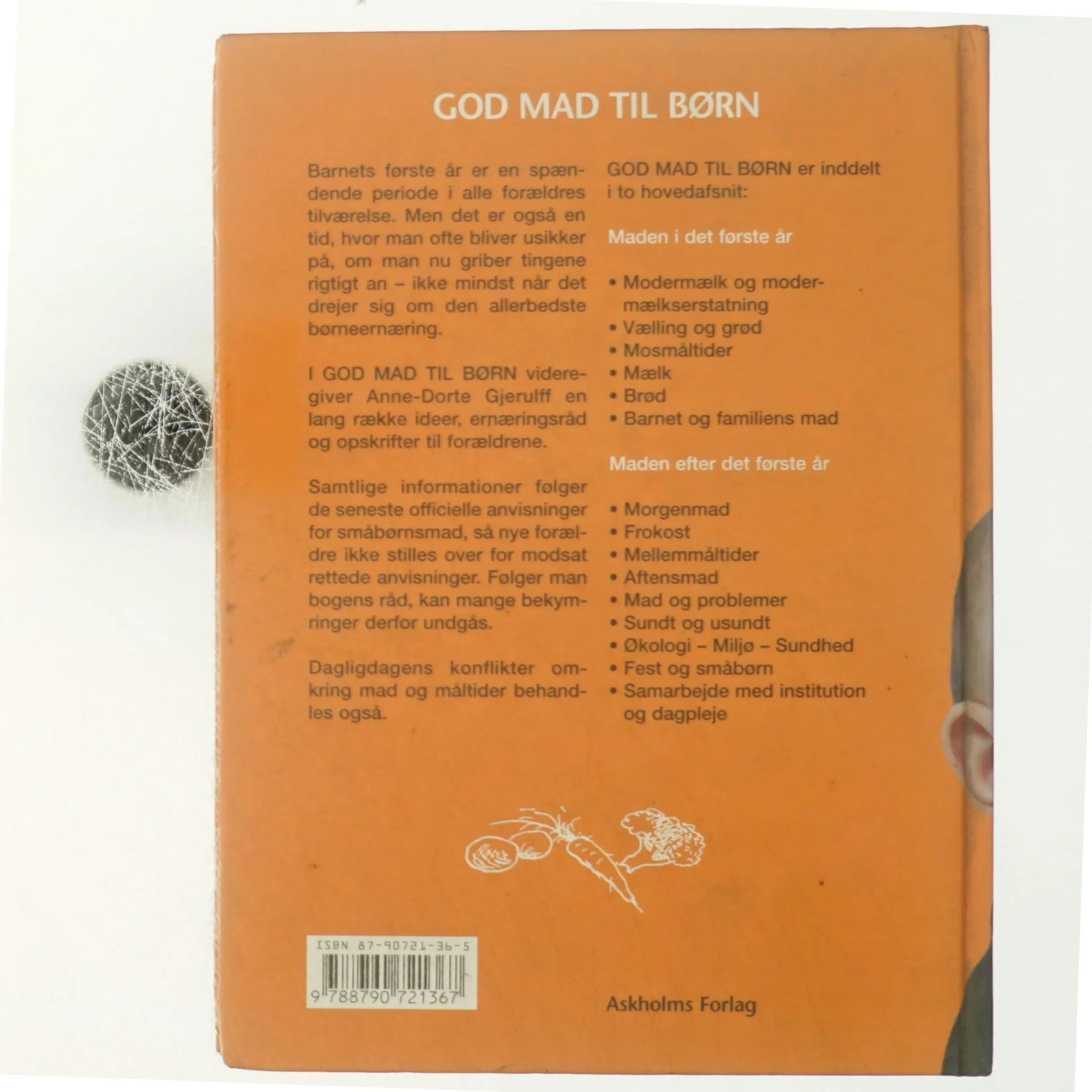 God mad til børn : fra fødsel til skolealder af Anne-Dorte Gjerulff (Bog)