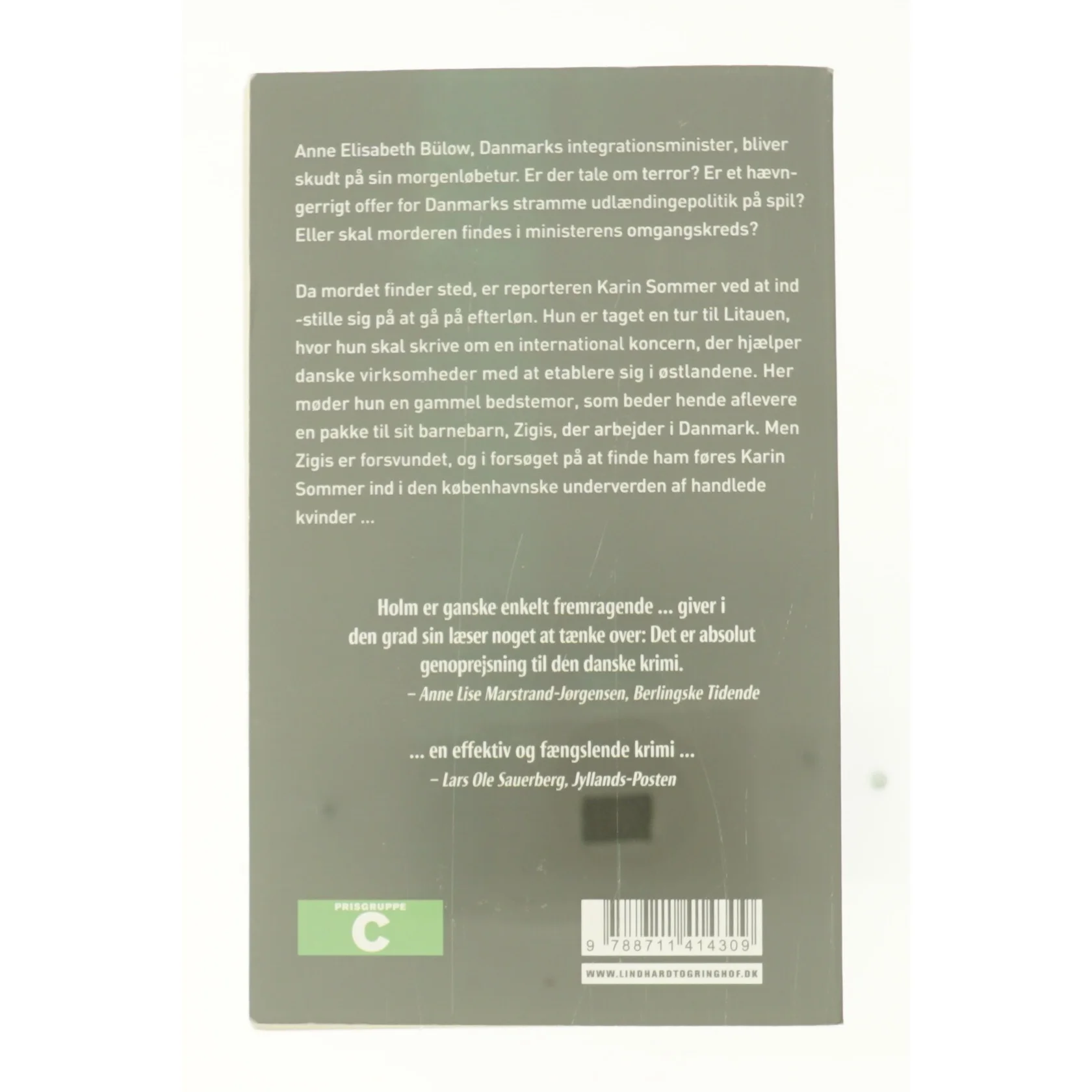 Nedtælling til mord af Gretelise Holm (f. 1946) (Bog)