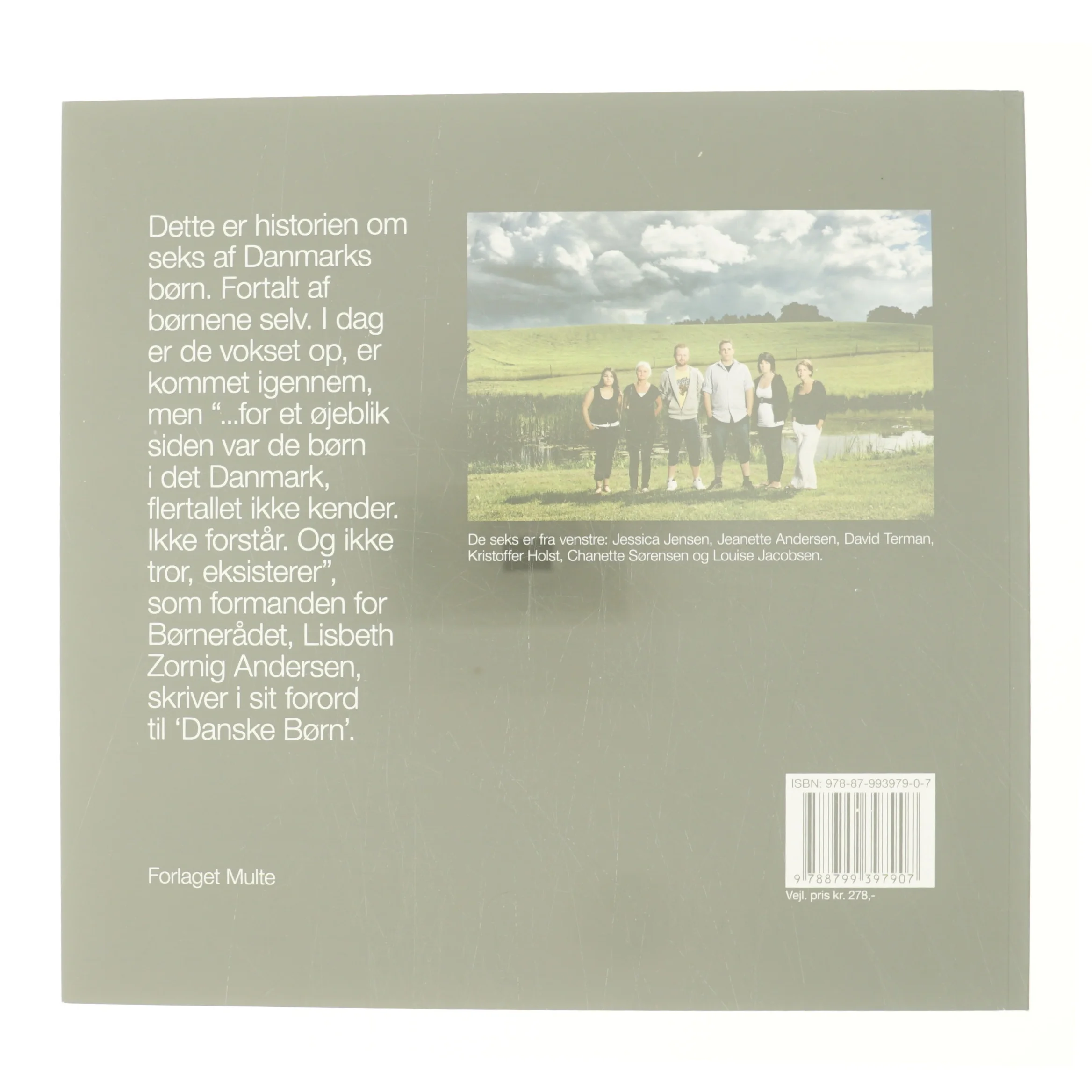 Danske børn - når tavsheden brydes af Stig Andersen (Bog)