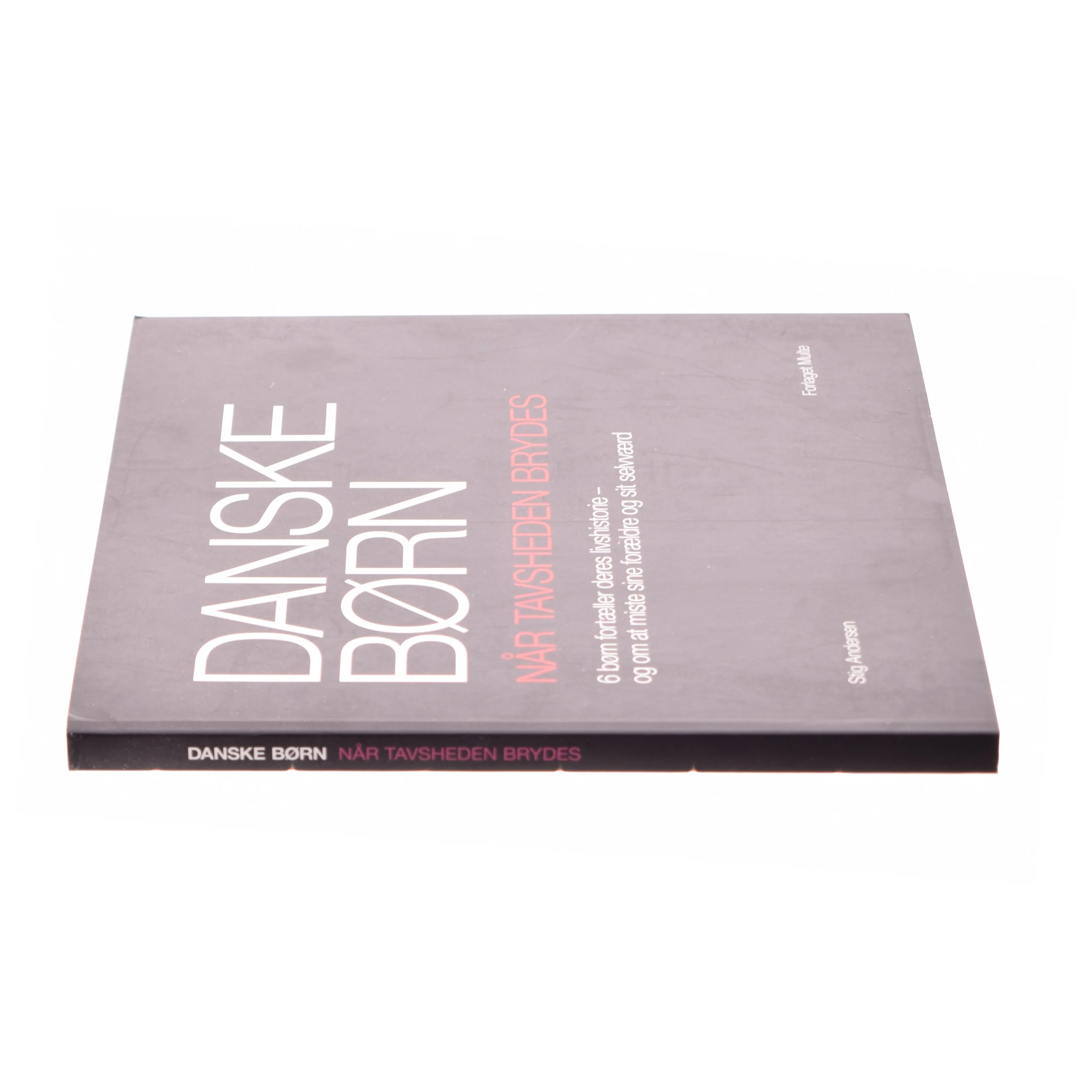 Danske børn - når tavsheden brydes af Stig Andersen (Bog)