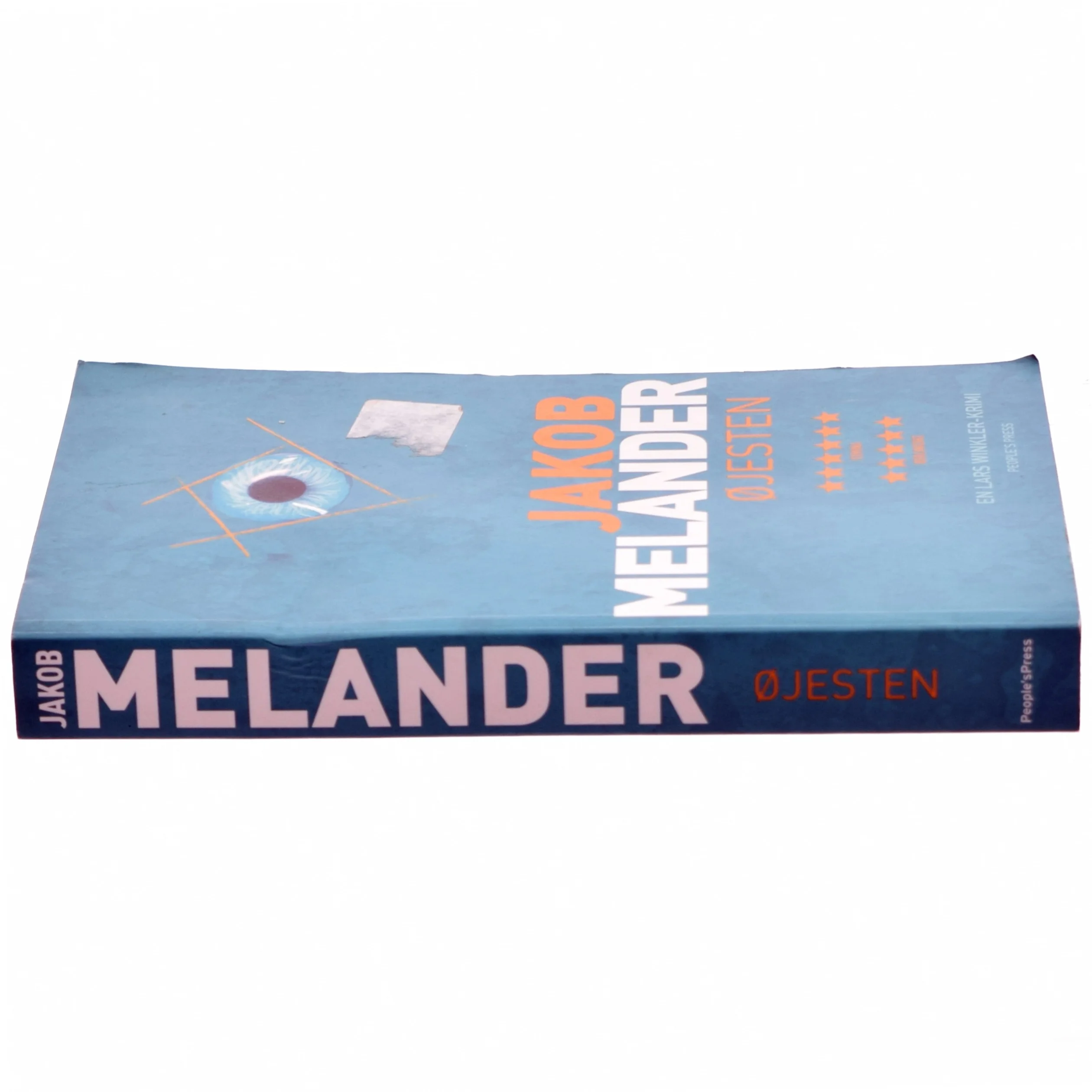 Øjesten : kriminalroman af Jakob Melander (Bog)