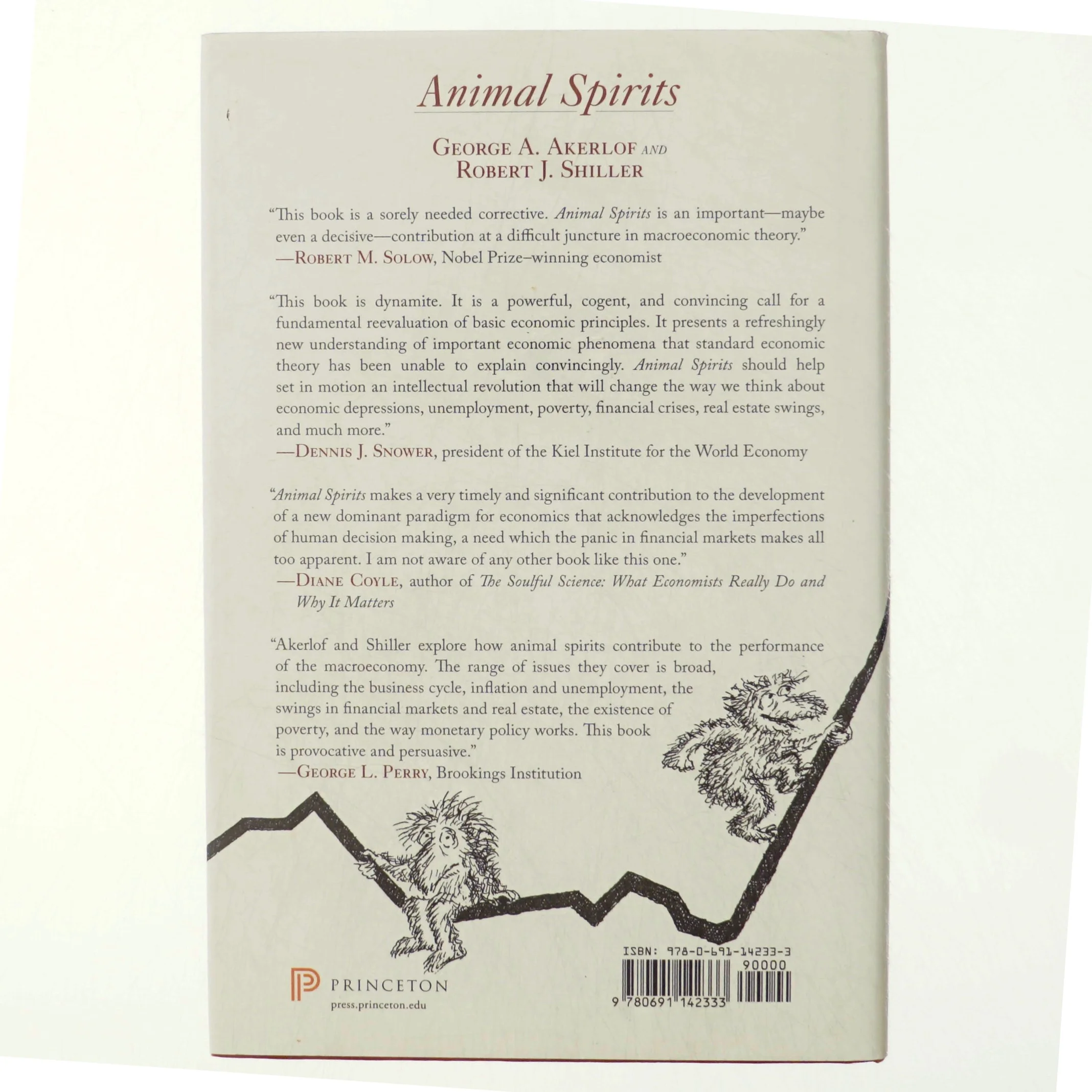 Animal spirits : how human psychology drives the economy, and why it matters for global capitalism (Bog)