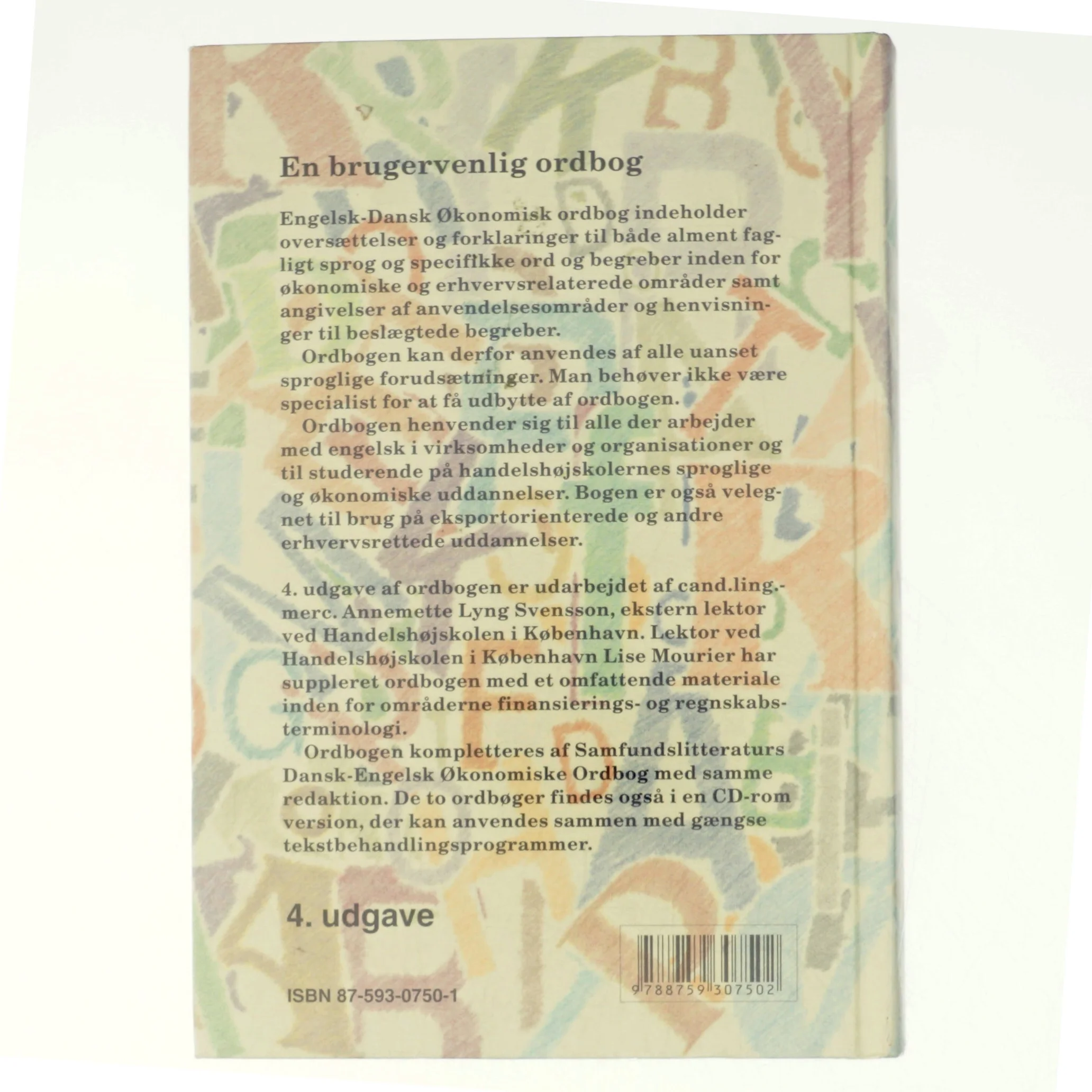 Engelsk-dansk økonomisk ordbog af Annemette Lyng Svensson (Bog)