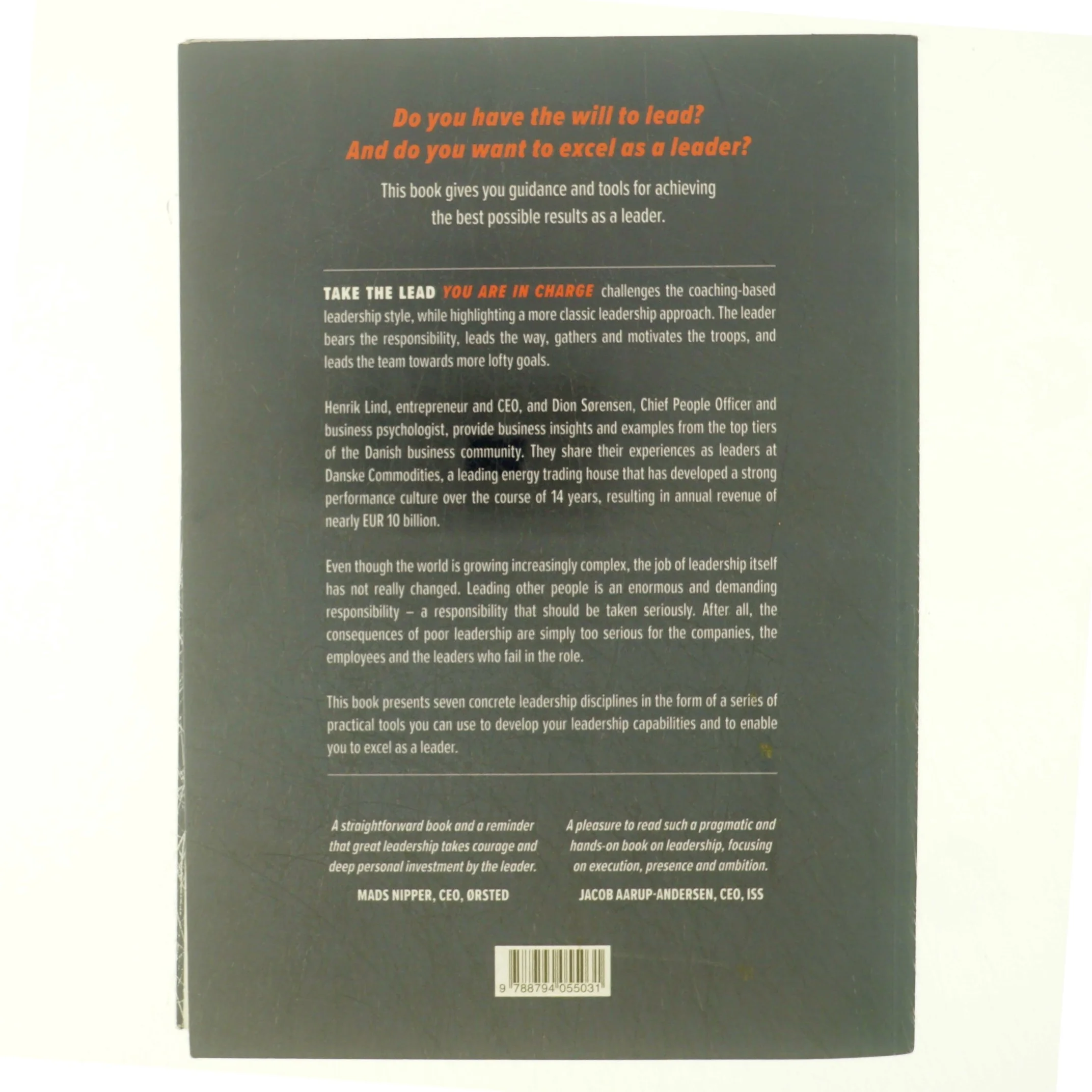 Take the lead : you are in charge af Henrik Lind (f. 1975-02-19) (Bog)