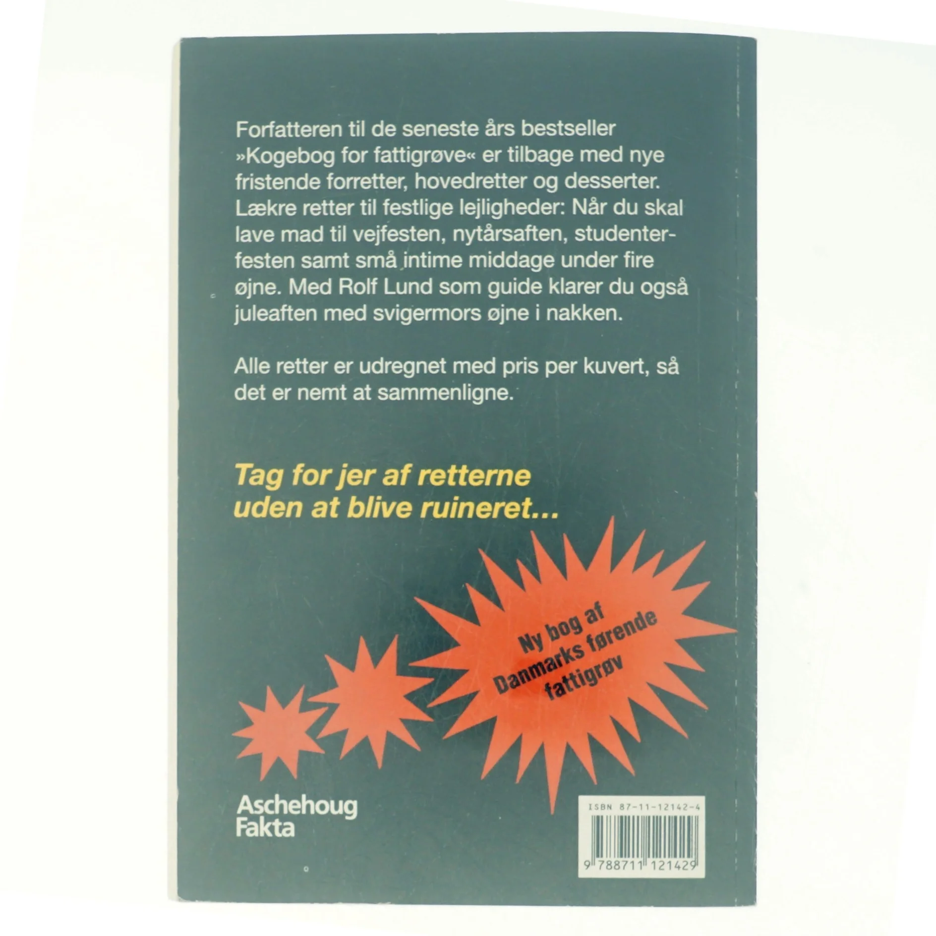 Festmad for fattigrøve af Rolf Lund (Bog)