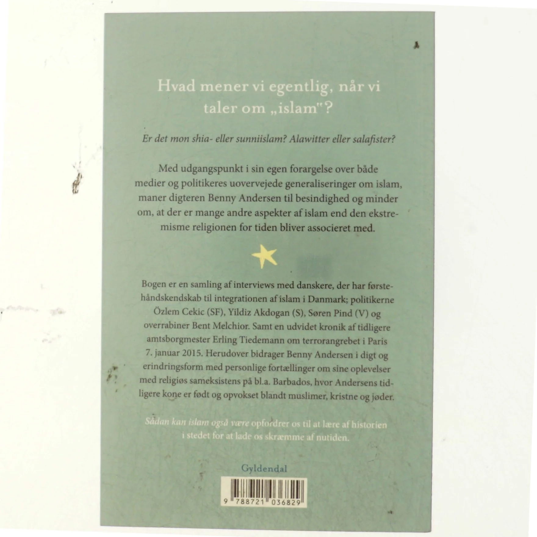 Sådan kan islam også være af Benny Andersen (f. 1929) (Bog)