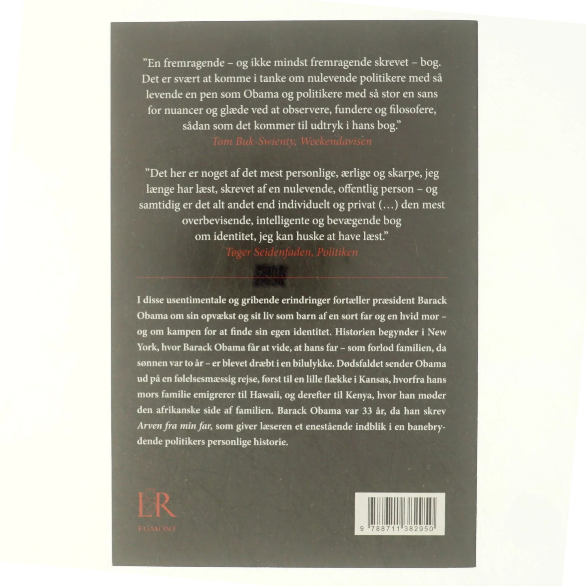 Arven fra min far : selvbiografi af Barack Obama (Bog)