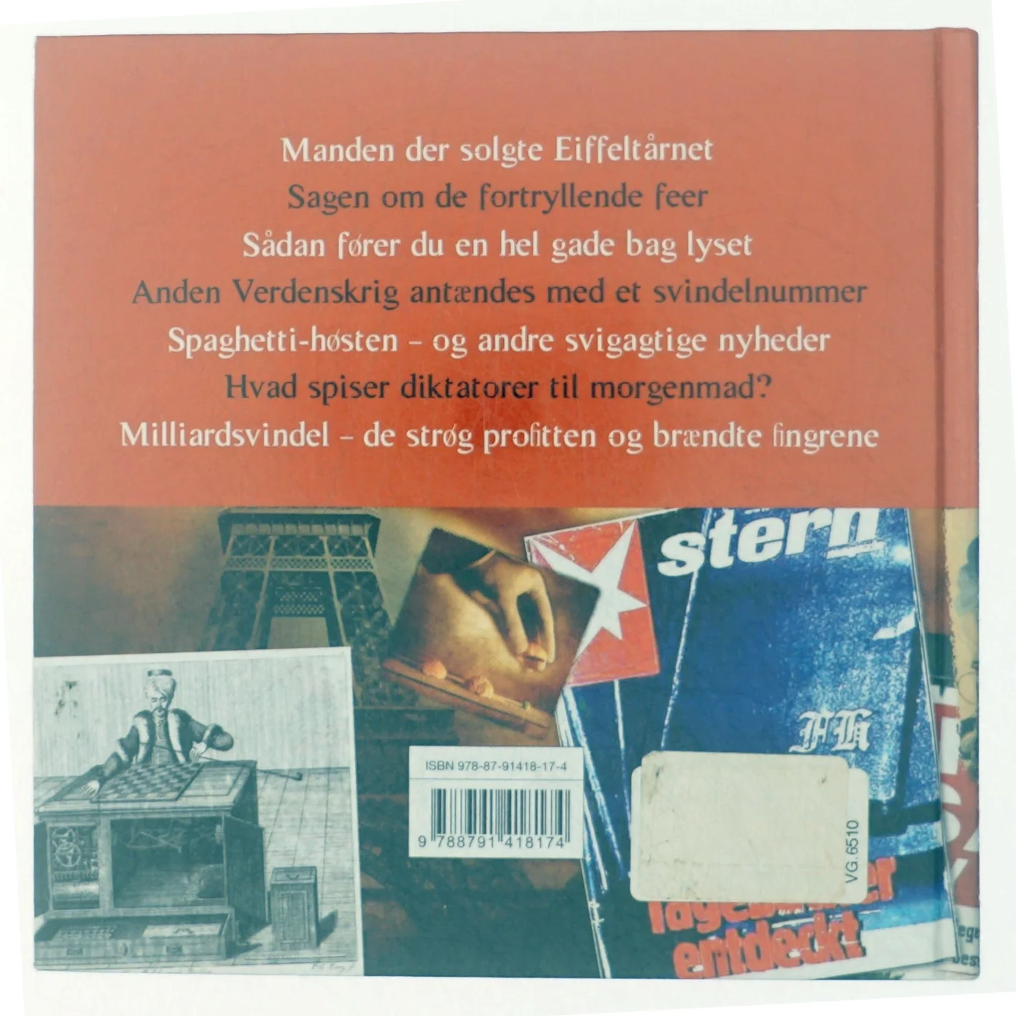 Snyd & bedrag : verdens største svindlere og fupnumre af Kasper E. Nielsen (f. 1970-12-24) (Bog)