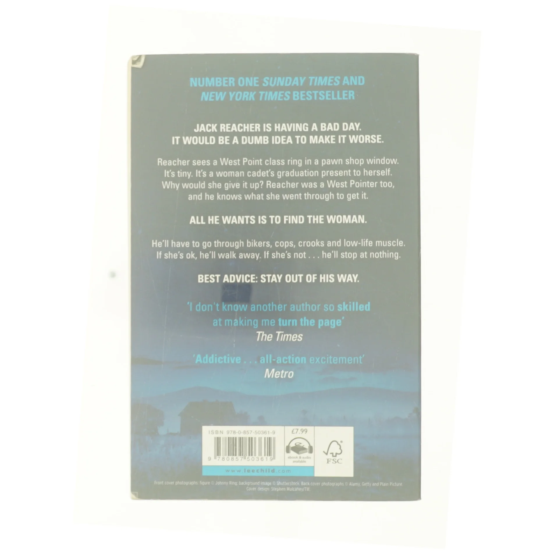 The Midnight Line af Lee Child (Bog)