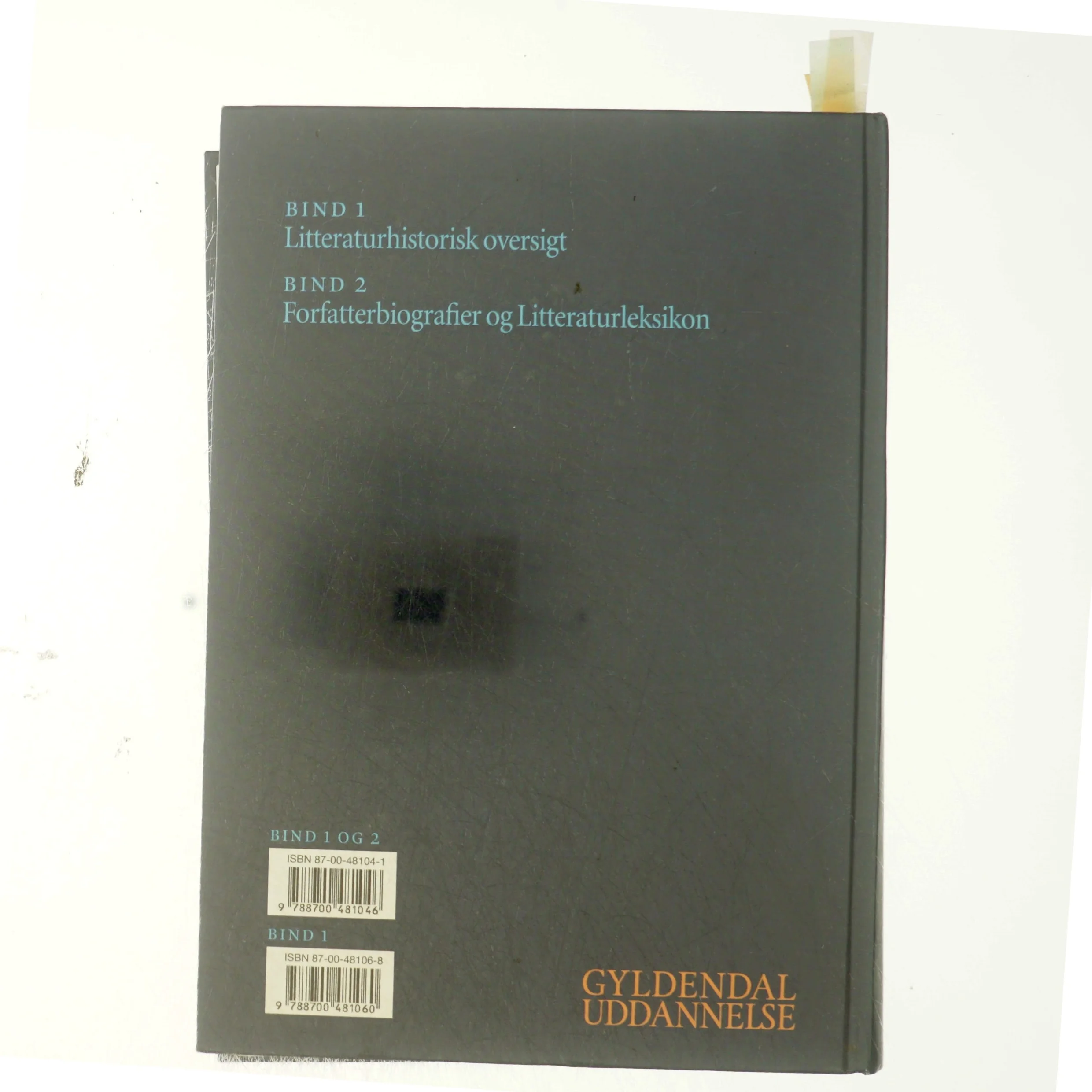 Litteraturhåndbogen. Bind 2, Forfatterbiografier, litteraturleksikon (Bog)