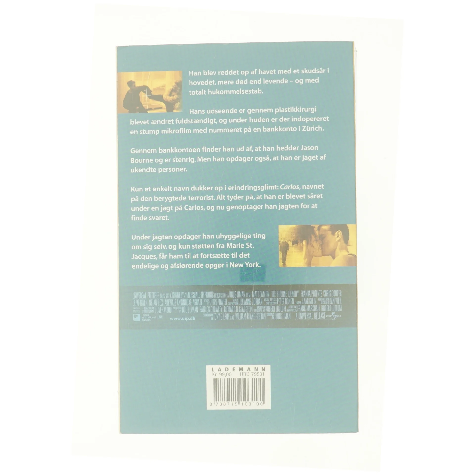 Manden uden navn af Robert Ludlum (Bog)