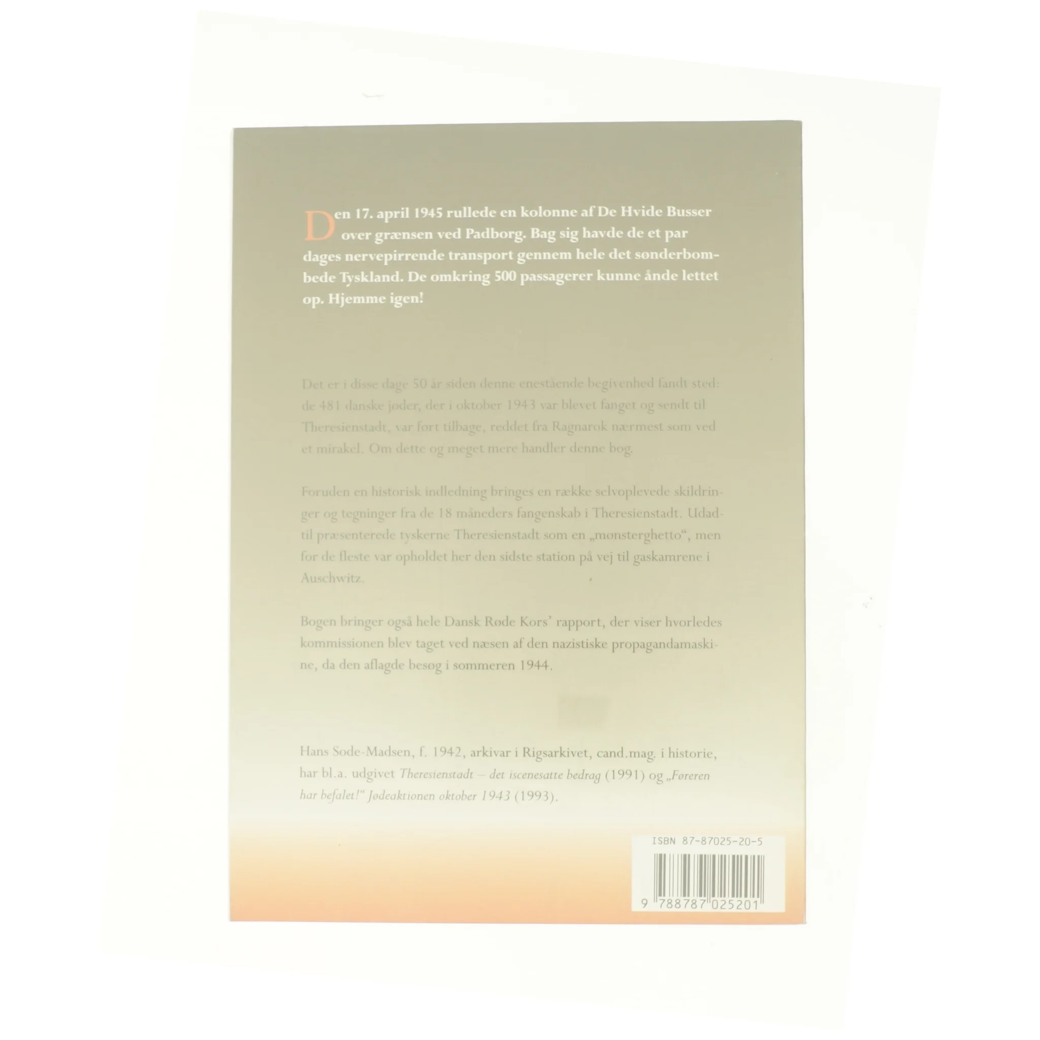 Dengang i Theresienstadt af Hans Sode-Madsen (Bog)