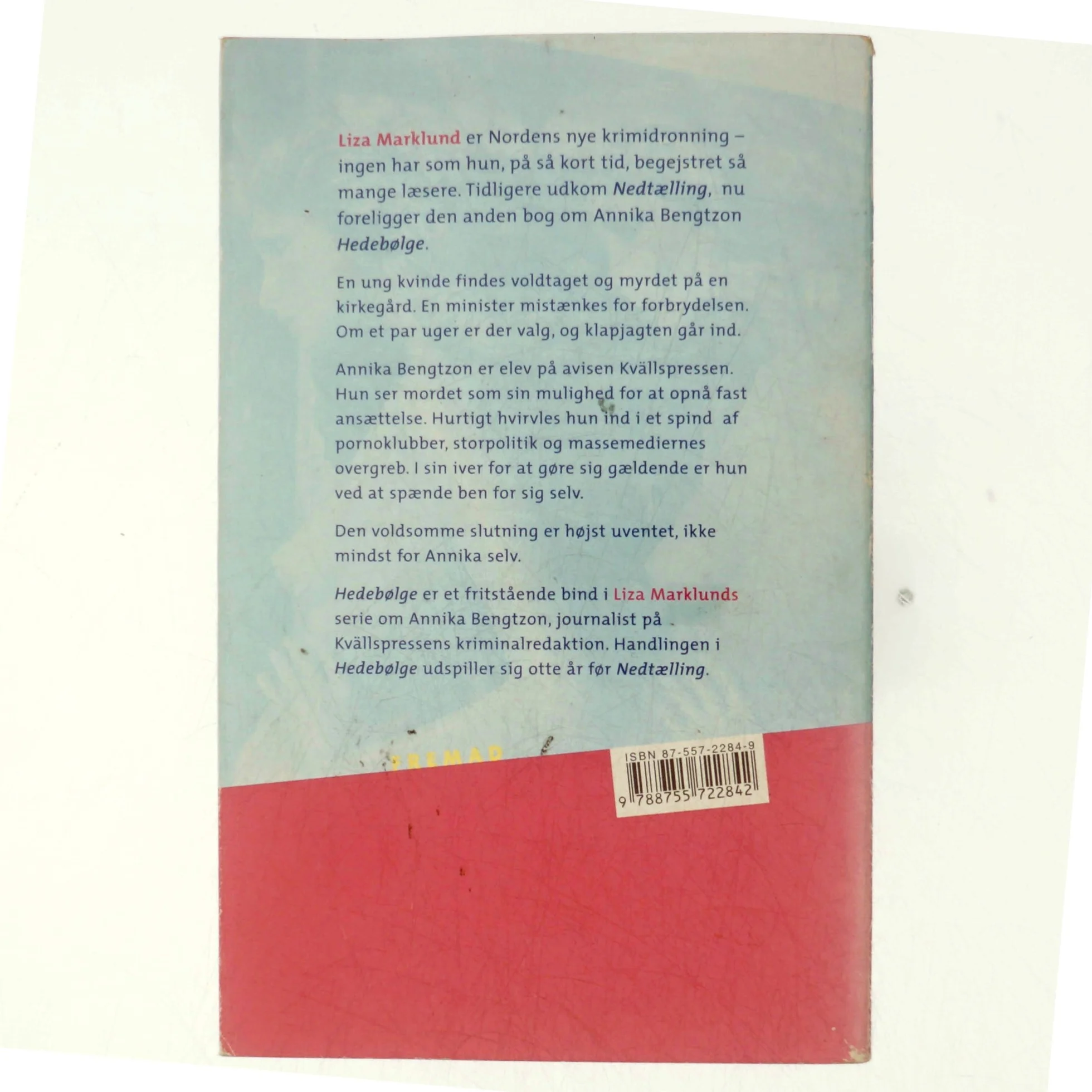 Hedebølge af Liza Marklund (Bog)