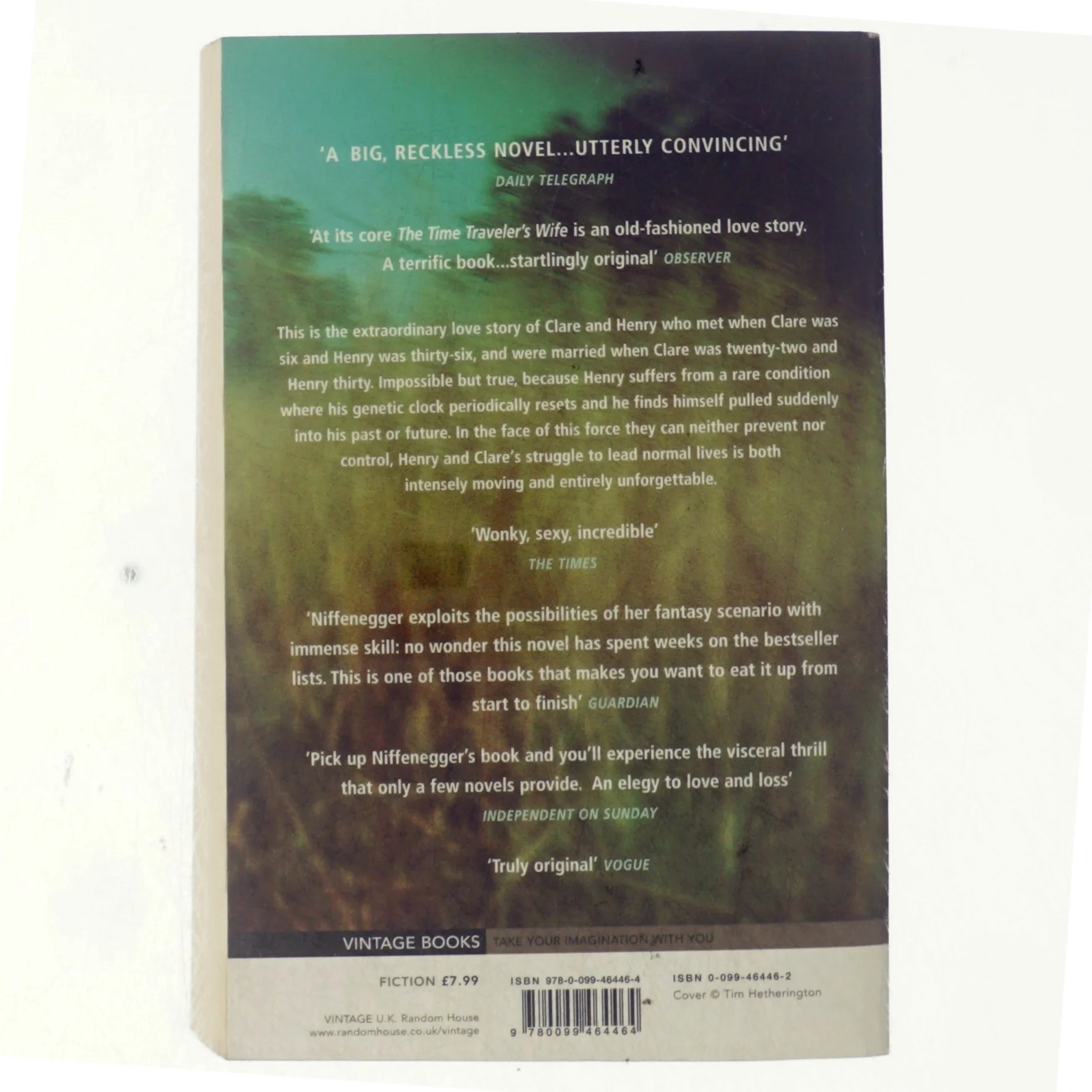 The Time Traveler's Wife af Audrey Niffenegger (Bog)