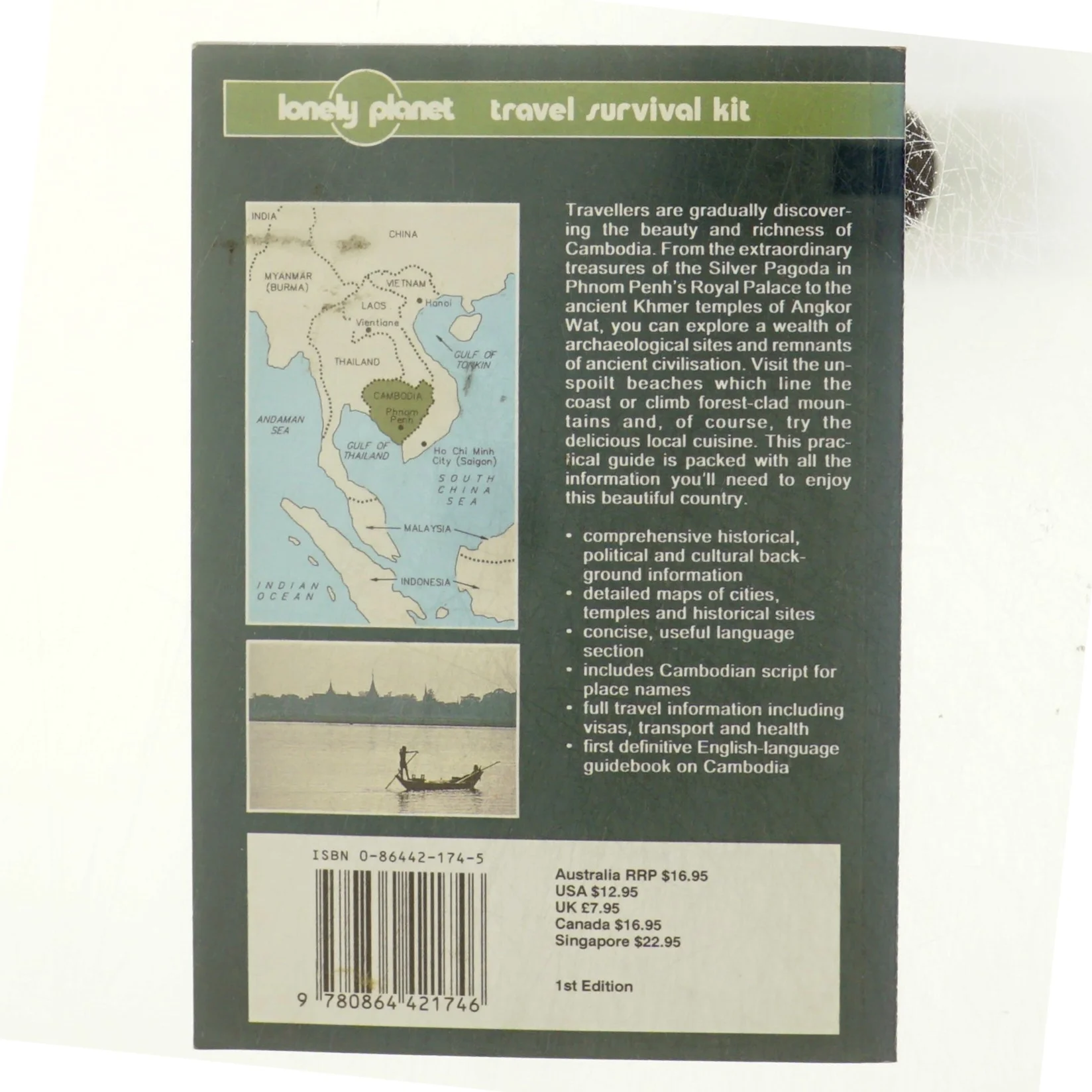 Cambodia : a travel survival kit (Bog)