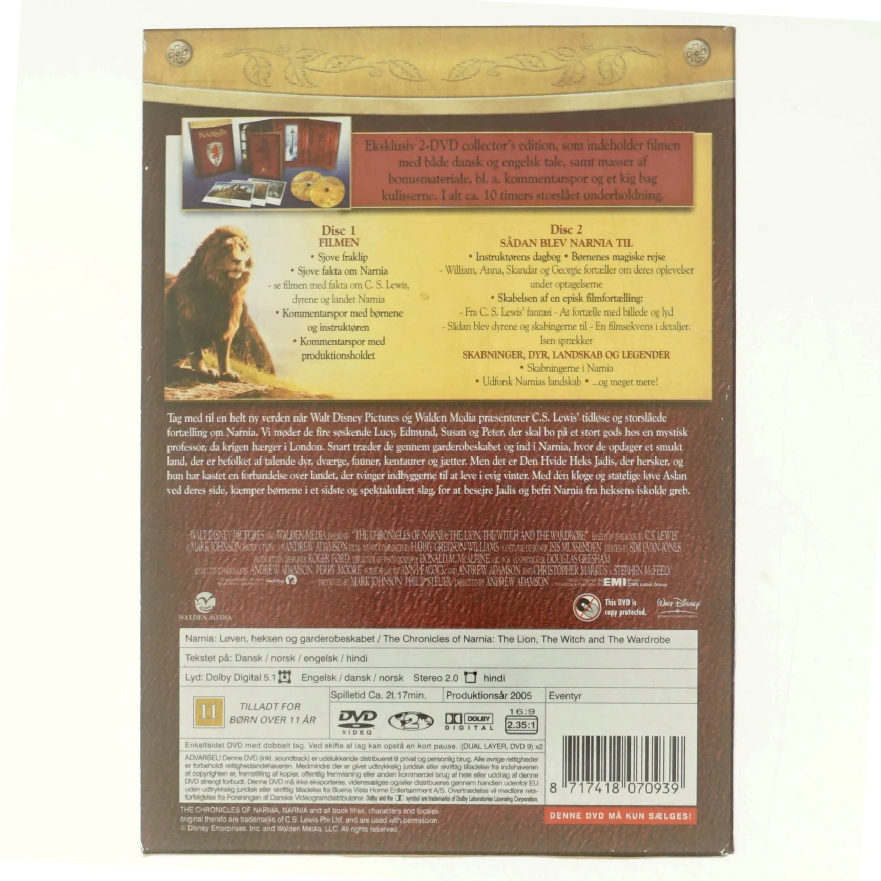 The Chronicles of Narnia - the Lion, the Witch & the Wardrobe (Narnia - Løven, Heksen og Garderobeskabet (2005))