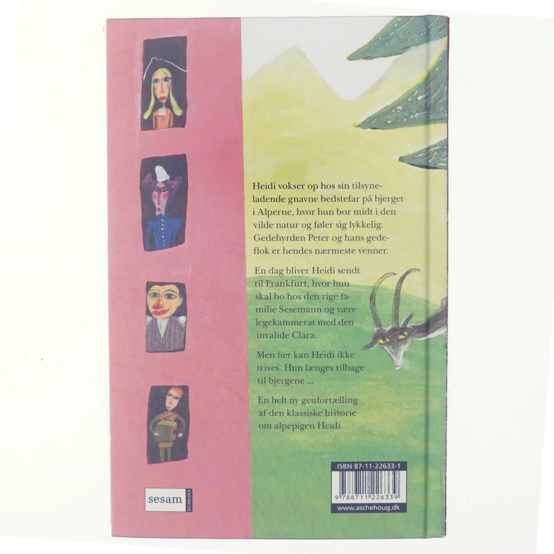 Heidi af Johanna Spyri (Bog)