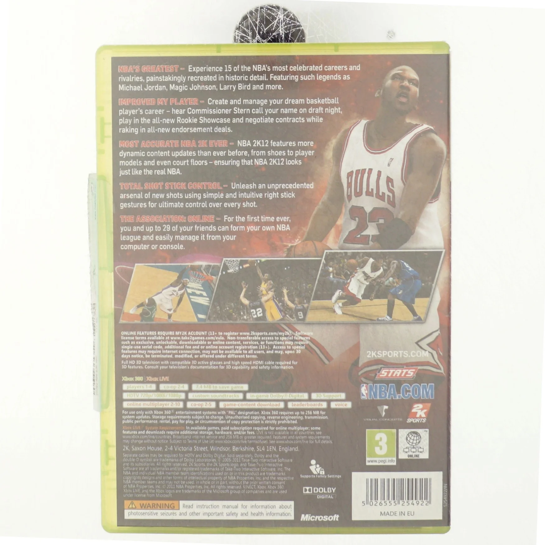 NBA 2K 12 fra X Box