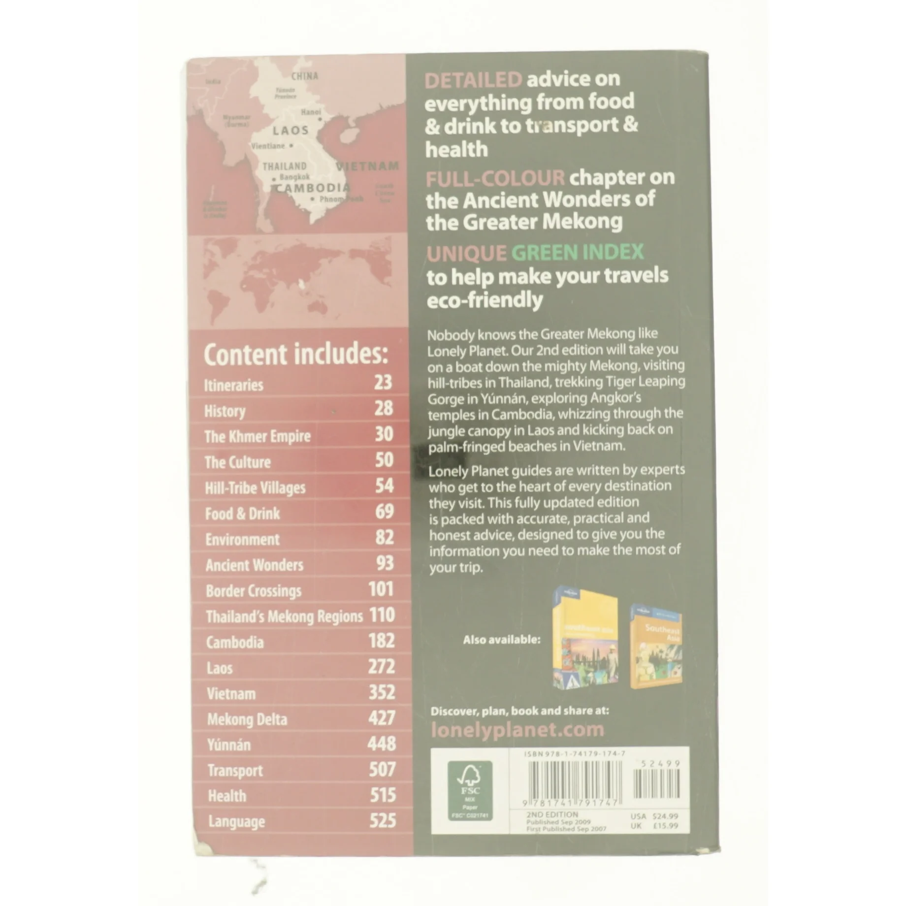 Vietnam, Cambodia, Laos and the Greater Mekong by Ff, Ray, Nick Lonely Planet Publications Staff af Nick Ray (Bog)