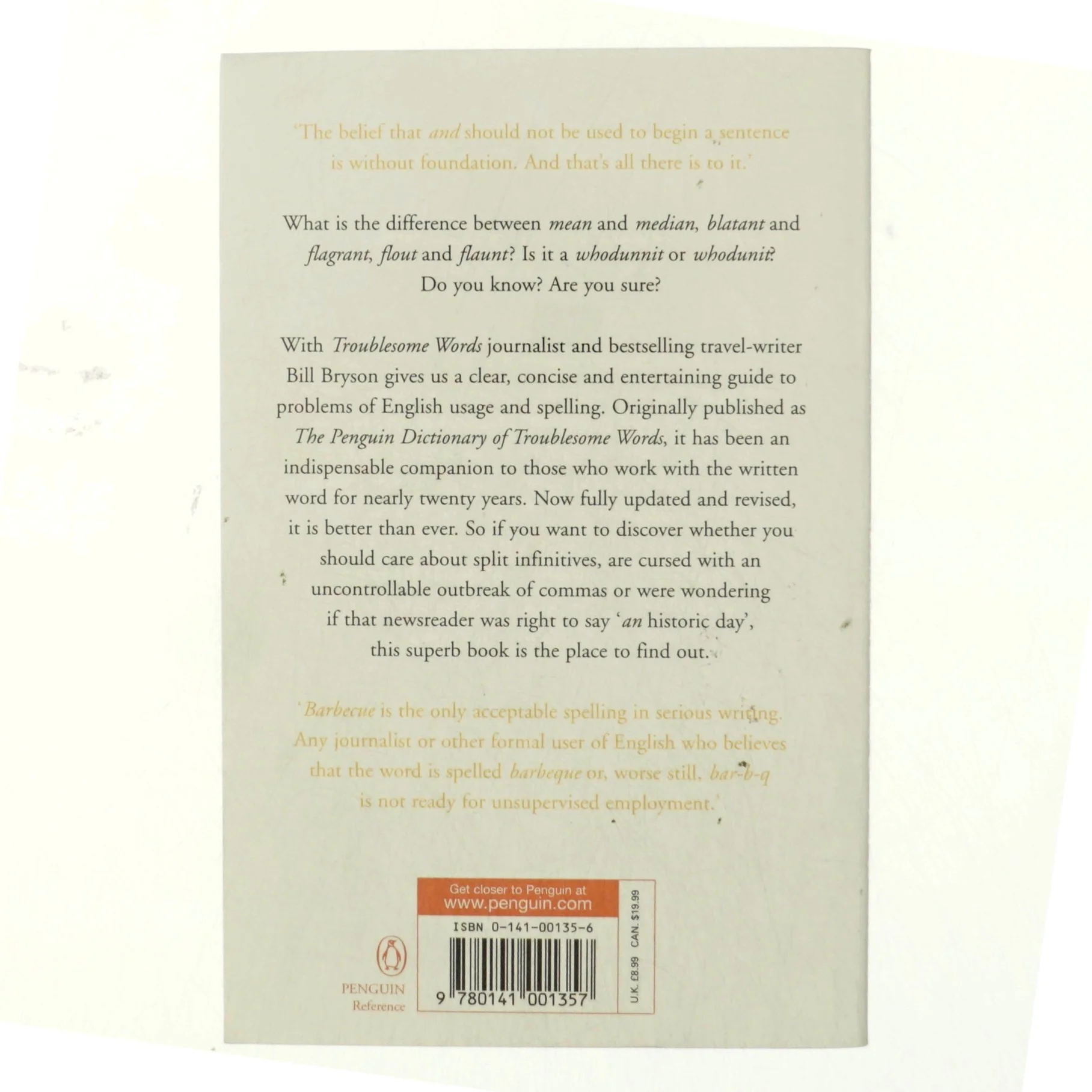 Troublesome words (Bog)