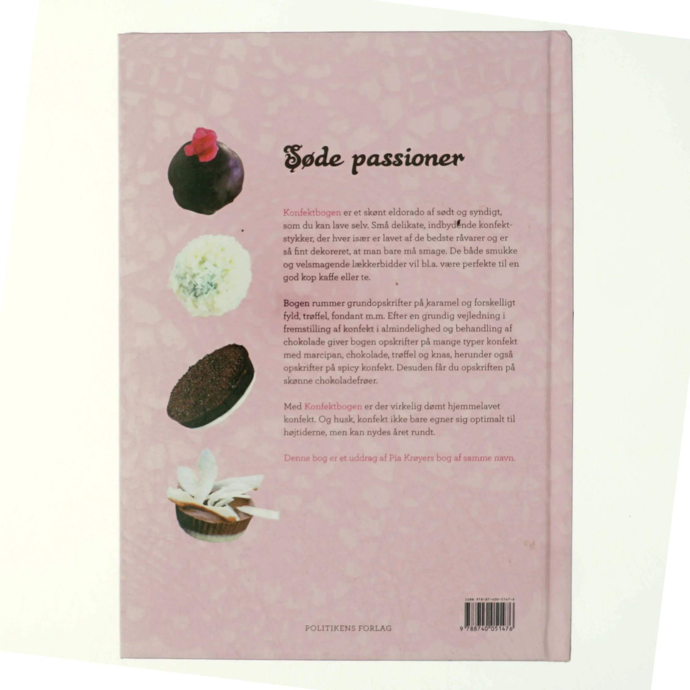 Konfektbogen (uddrag af Pia Krøyers bog af samme navn) af Pia Krøyer (Bog)