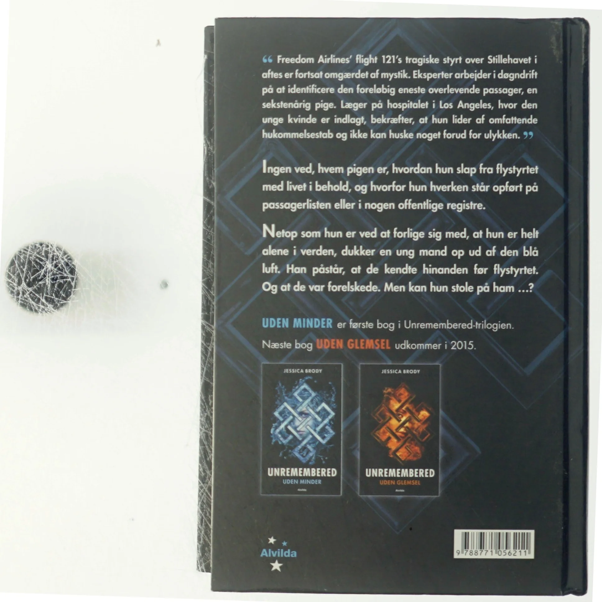 Unremembered 1 : Uden minder af Jessica Brody (Bog)