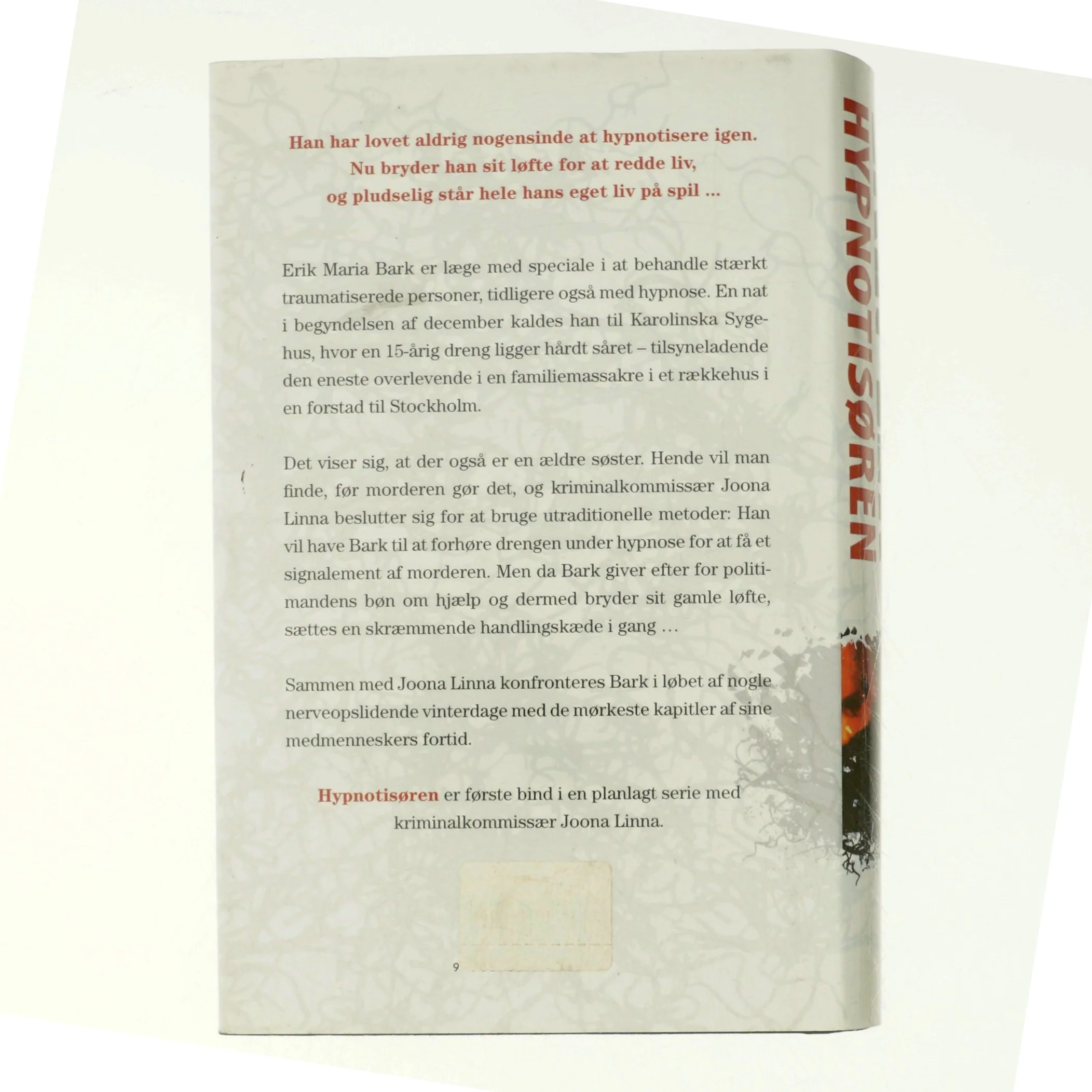 Hypnotisøren af Lars Kepler