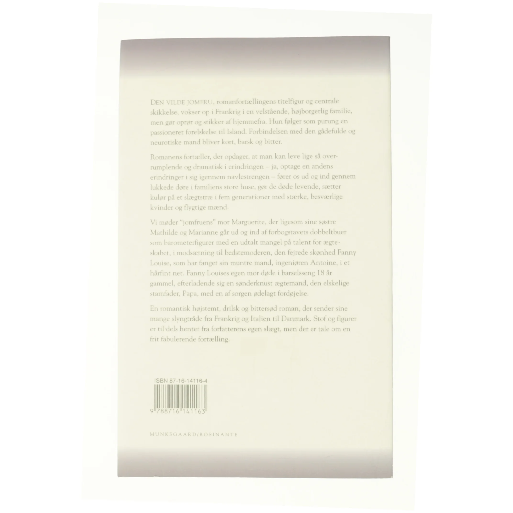 Den vilde jomfru af Anne Chaplin Hansen (Bog)