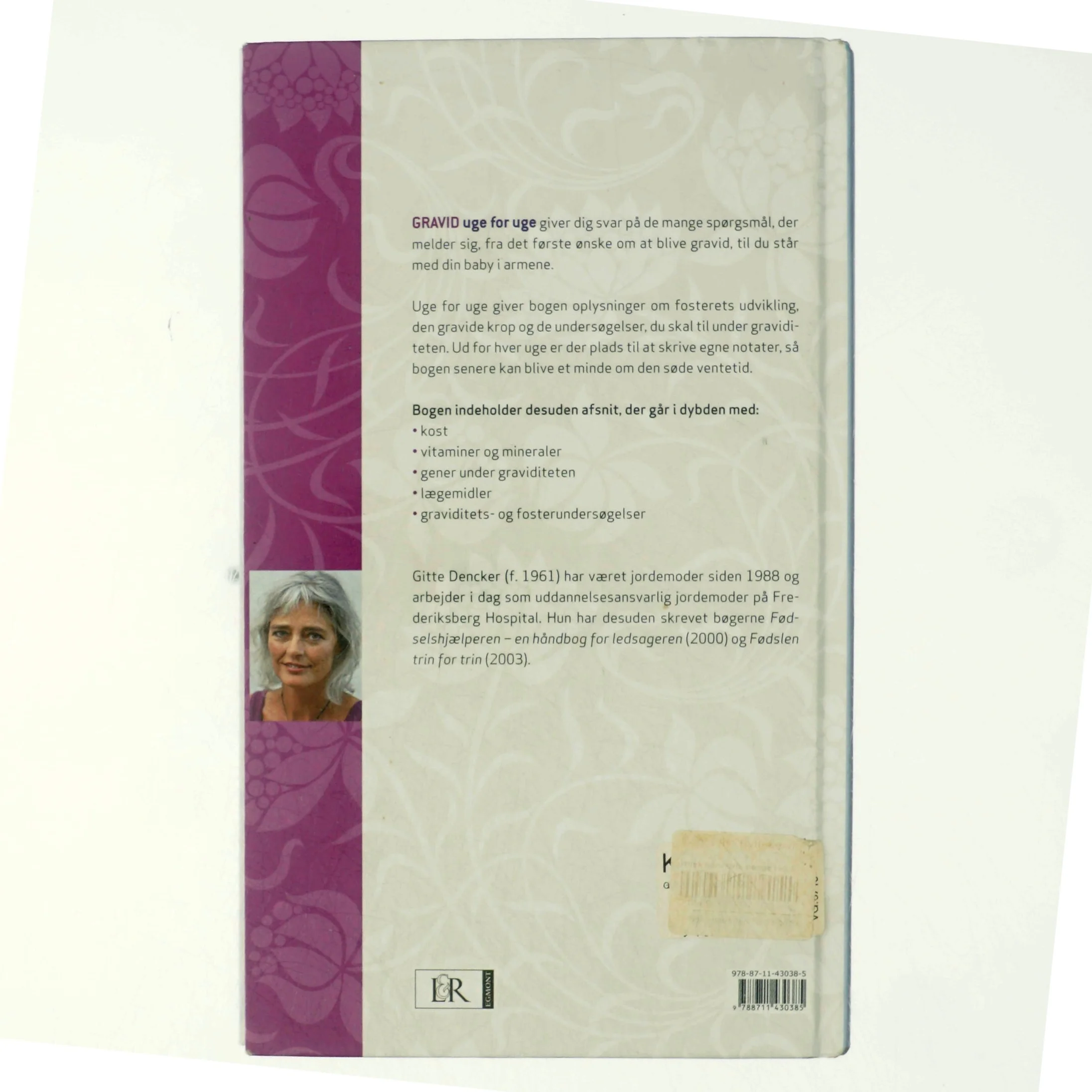 Gravid - uge for uge af Gitte Dencker (Bog)