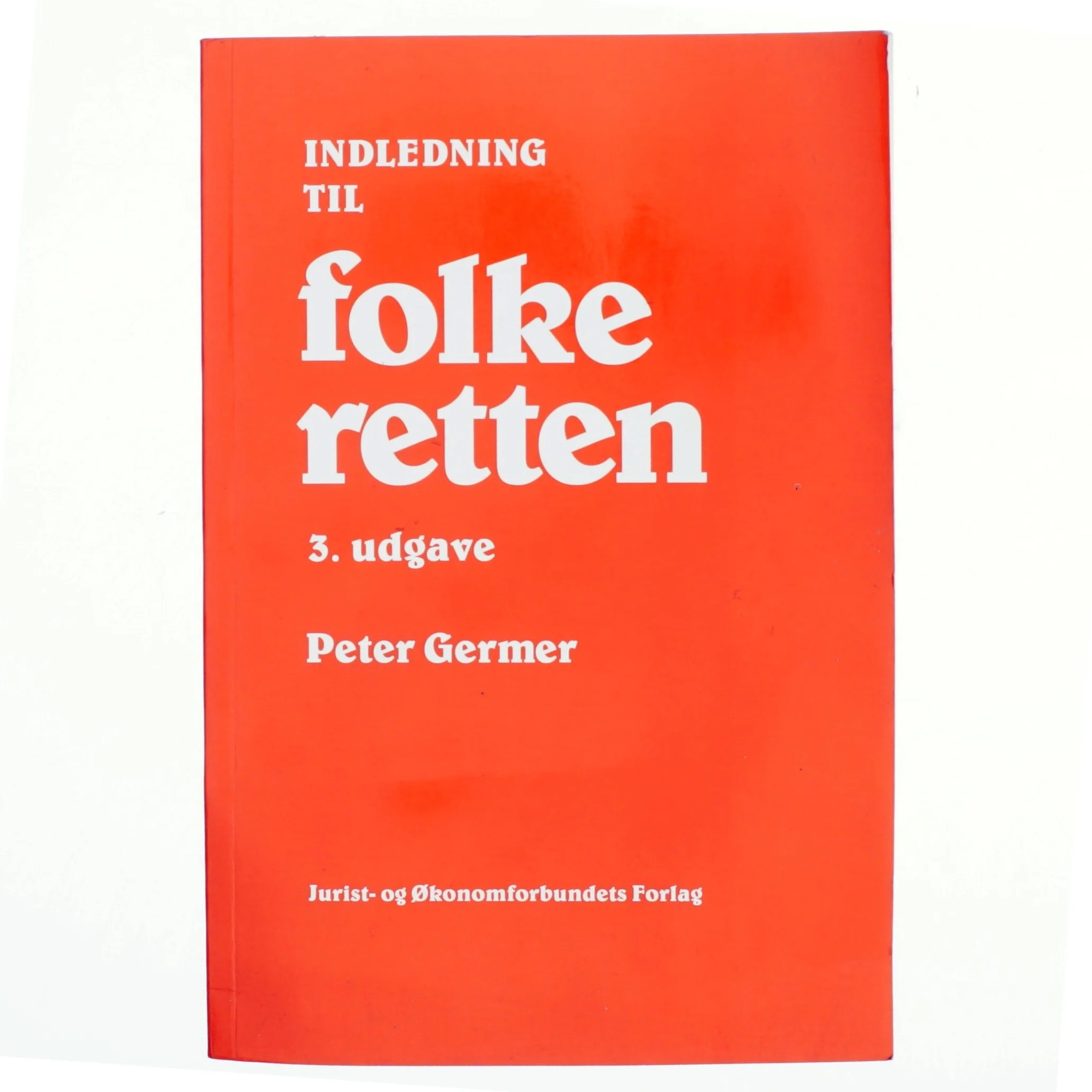Indledning til folkeretten af Peter Germer (Bog)