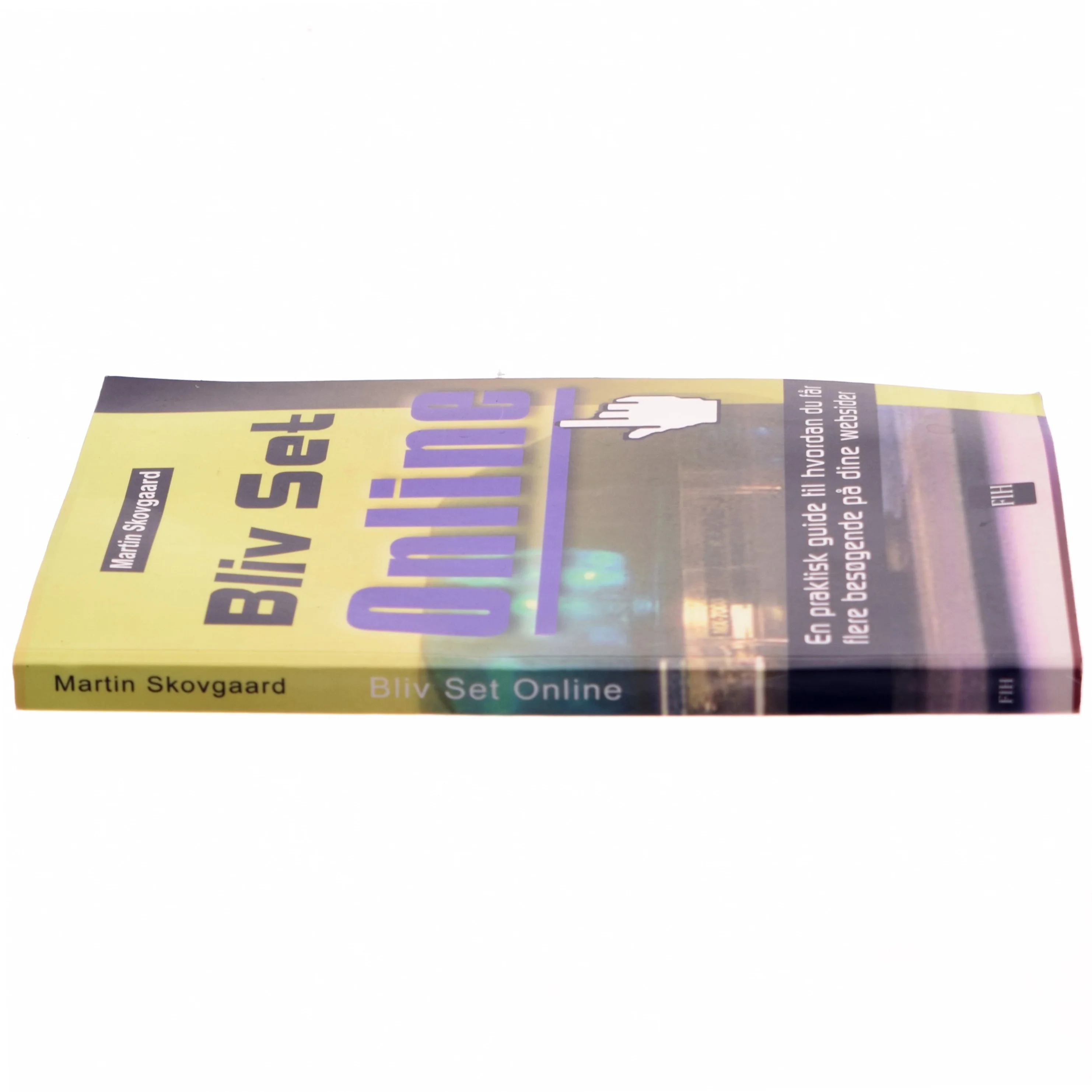 Bliv set online : en praktisk guide til, hvordan du får flere besøgende på dine websider af Martin Skovgaard (Bog)