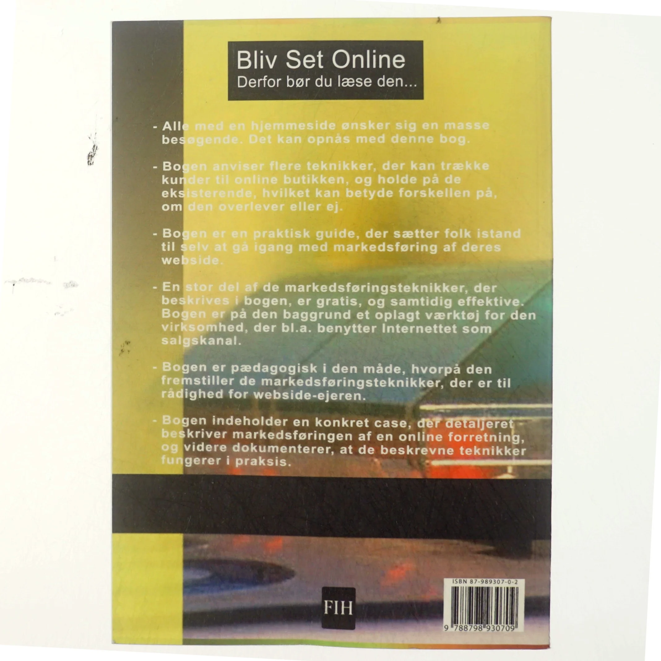 Bliv set online : en praktisk guide til, hvordan du får flere besøgende på dine websider af Martin Skovgaard (Bog)