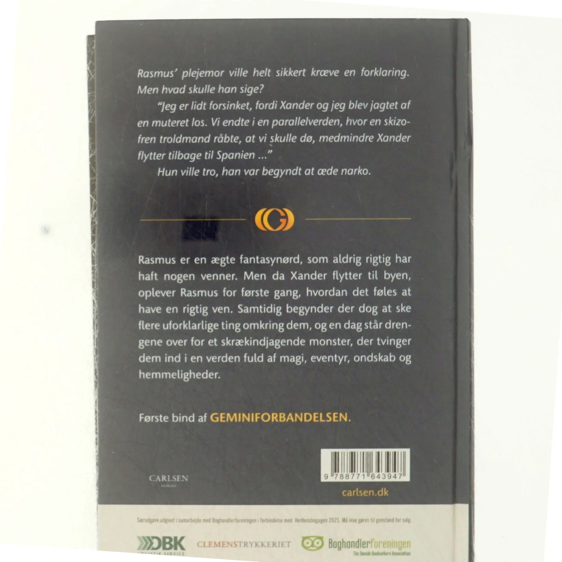 Gemini forbandelsen af Kim Ace (Bog)